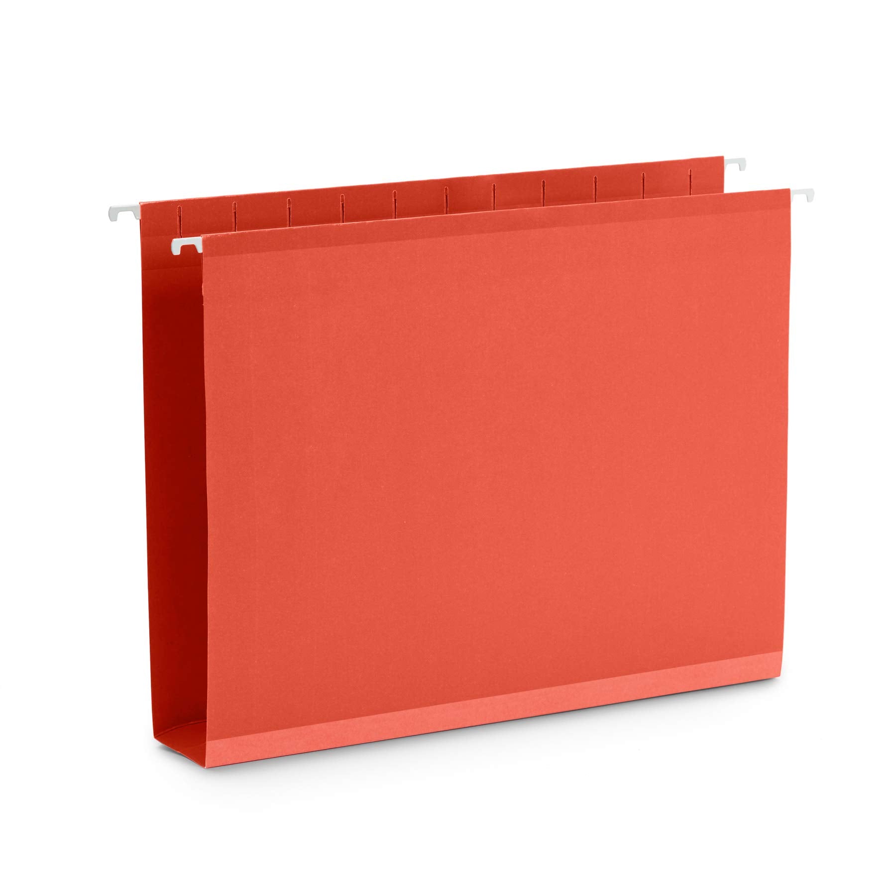 [50 Pack] 2" Expanding Hanging File Folders, Letter Size Filing Folders