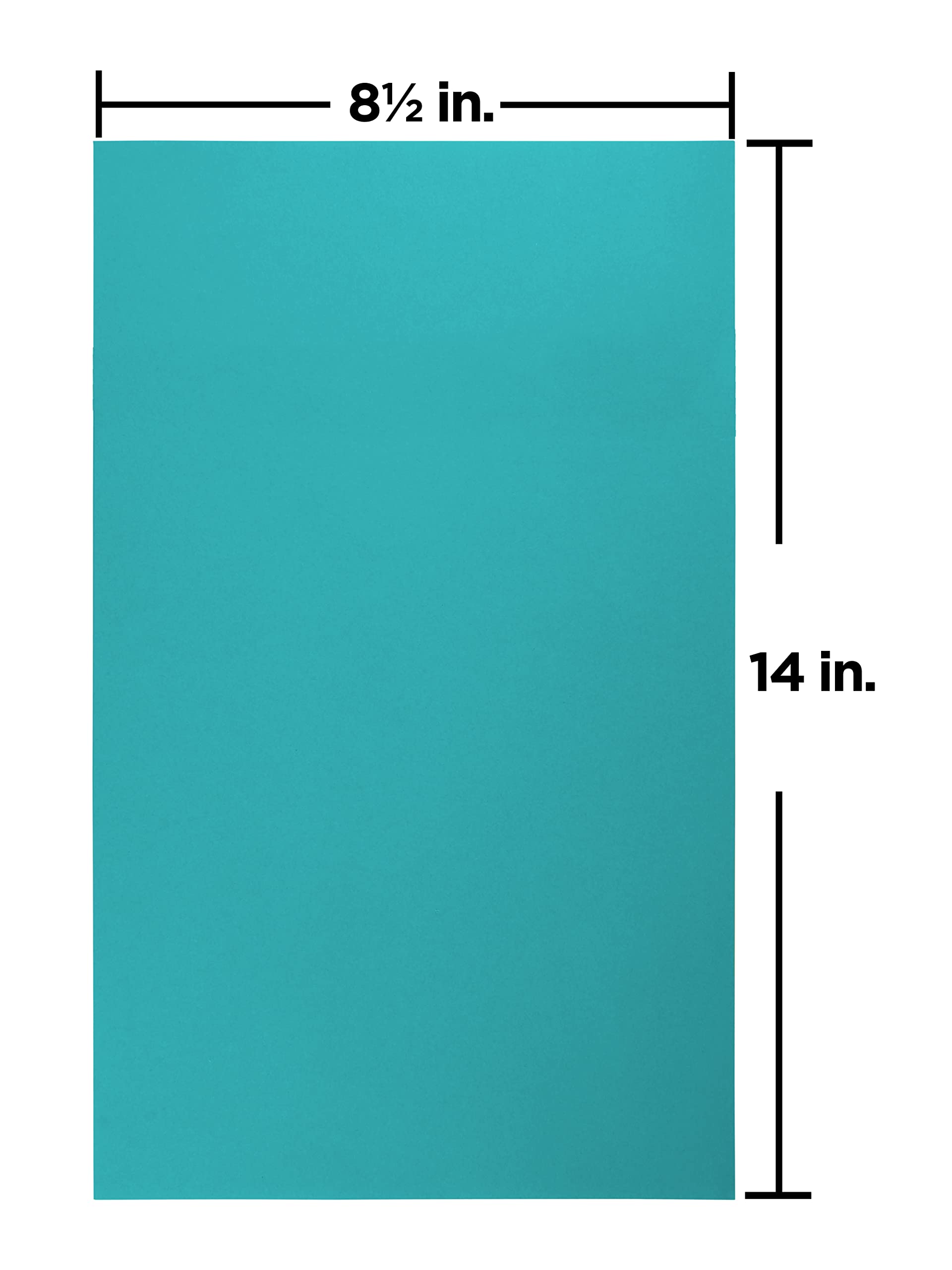 JAM PAPER Legal Colored 24lb Paper - 8.5 x 14 - Recycled - 100 Sheets/Pack