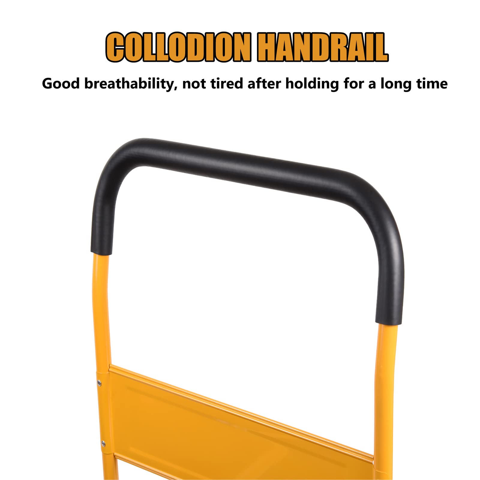 LEADALLWAY Foldable Push Cart Platform Cart