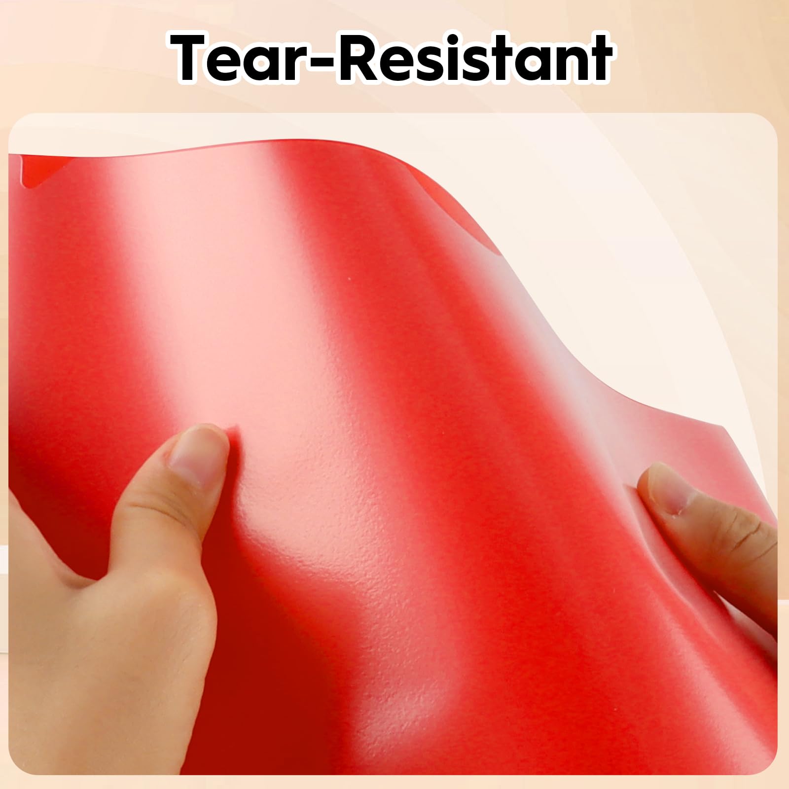 [6 & 60 Pack] ViVin Heavy Duty Folders with Clear Front Pocket, Plastic Folder with fastener