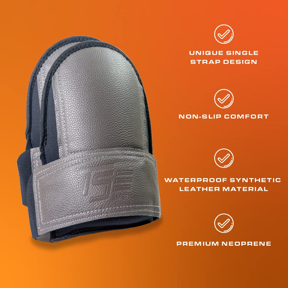 [1 Pair] Super Soft Work Knee Pads, Extra Thick for Men & Women