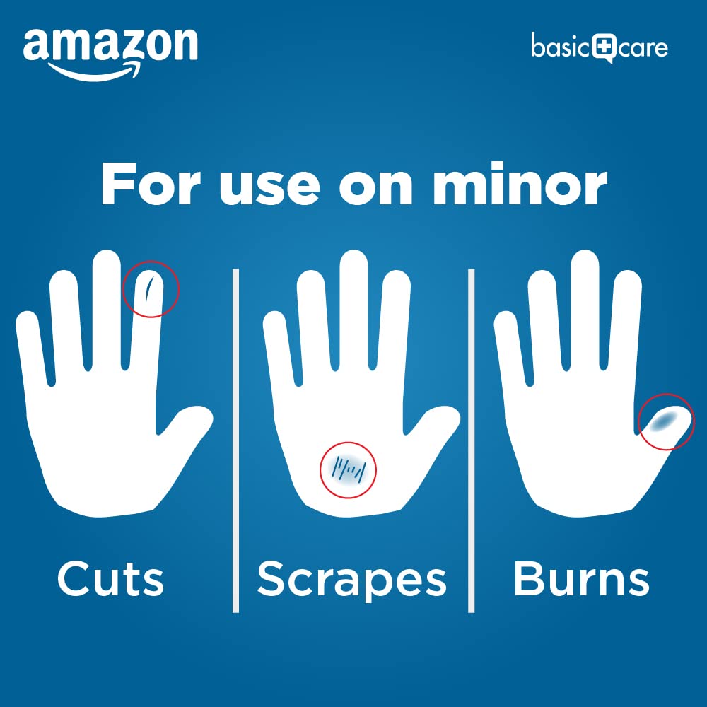 Flexible Fabric Adhesive Bandages, First Aid and Wound Care Supplies, Assorted Sizes, 100 Count