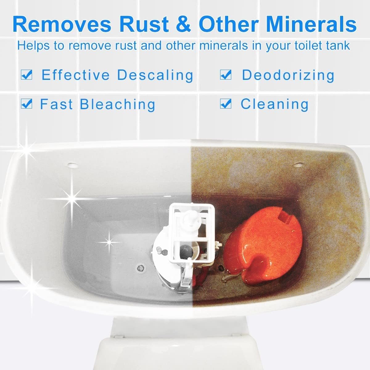 [12/26/40 PACK] KIISIISO Toilet Bowl Cleaners