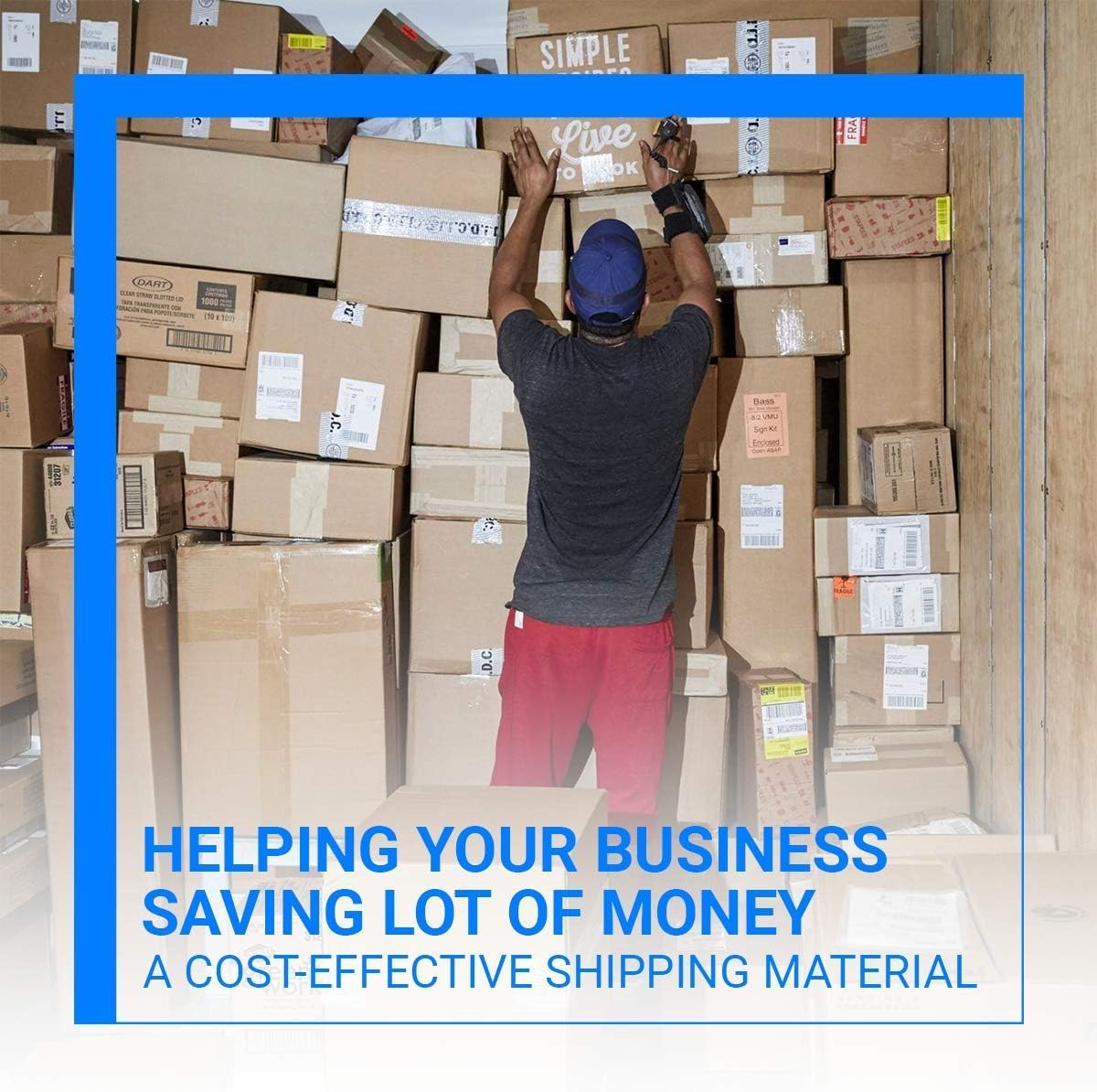 Bubble Cushioning Wrap Pacific Mailer 5/16 Inch x 12 Inch x 72 ft - Total [2 Rolls of 36 Feet]