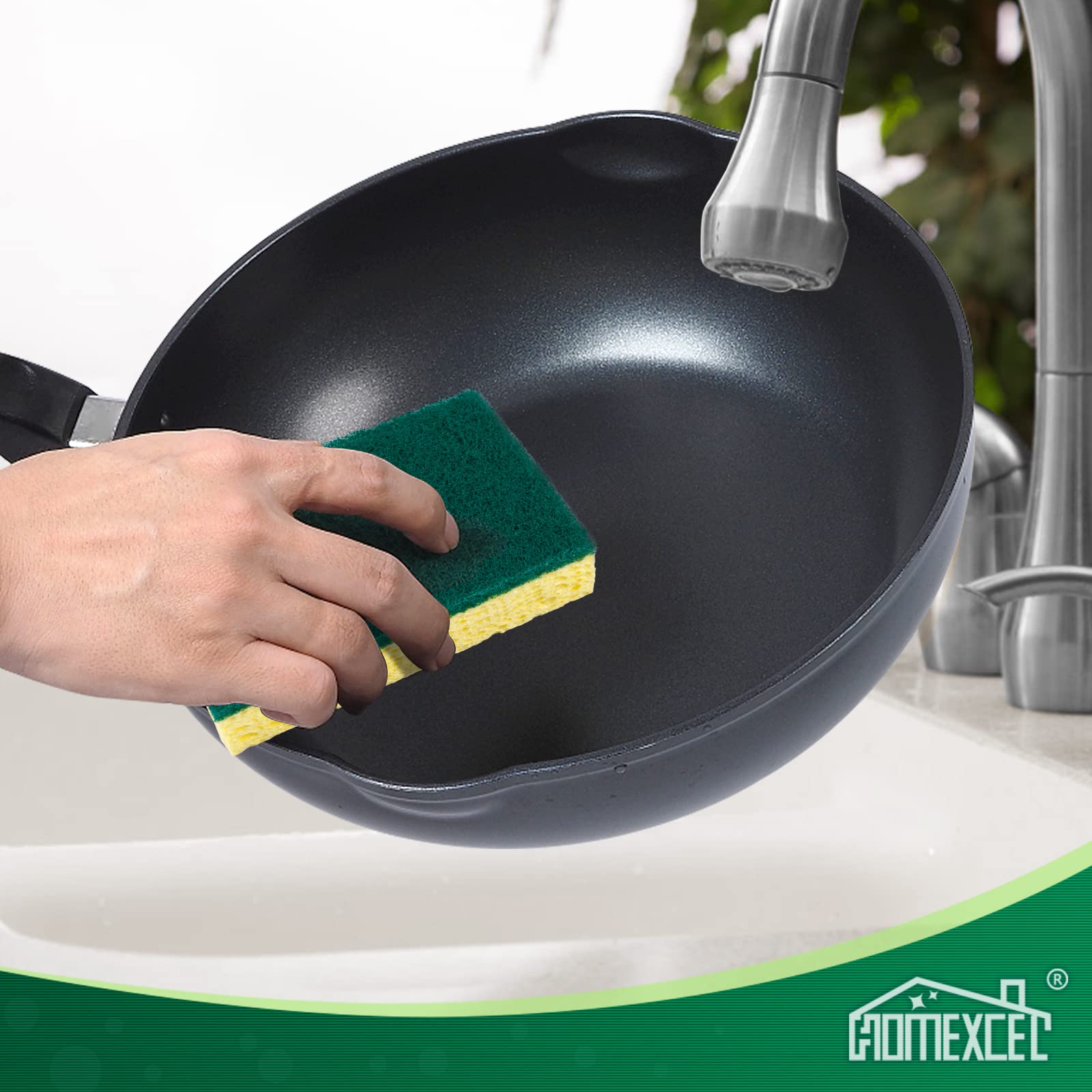 Heavy Duty Scrub Sponges Kitchen 12pcs/24pcs