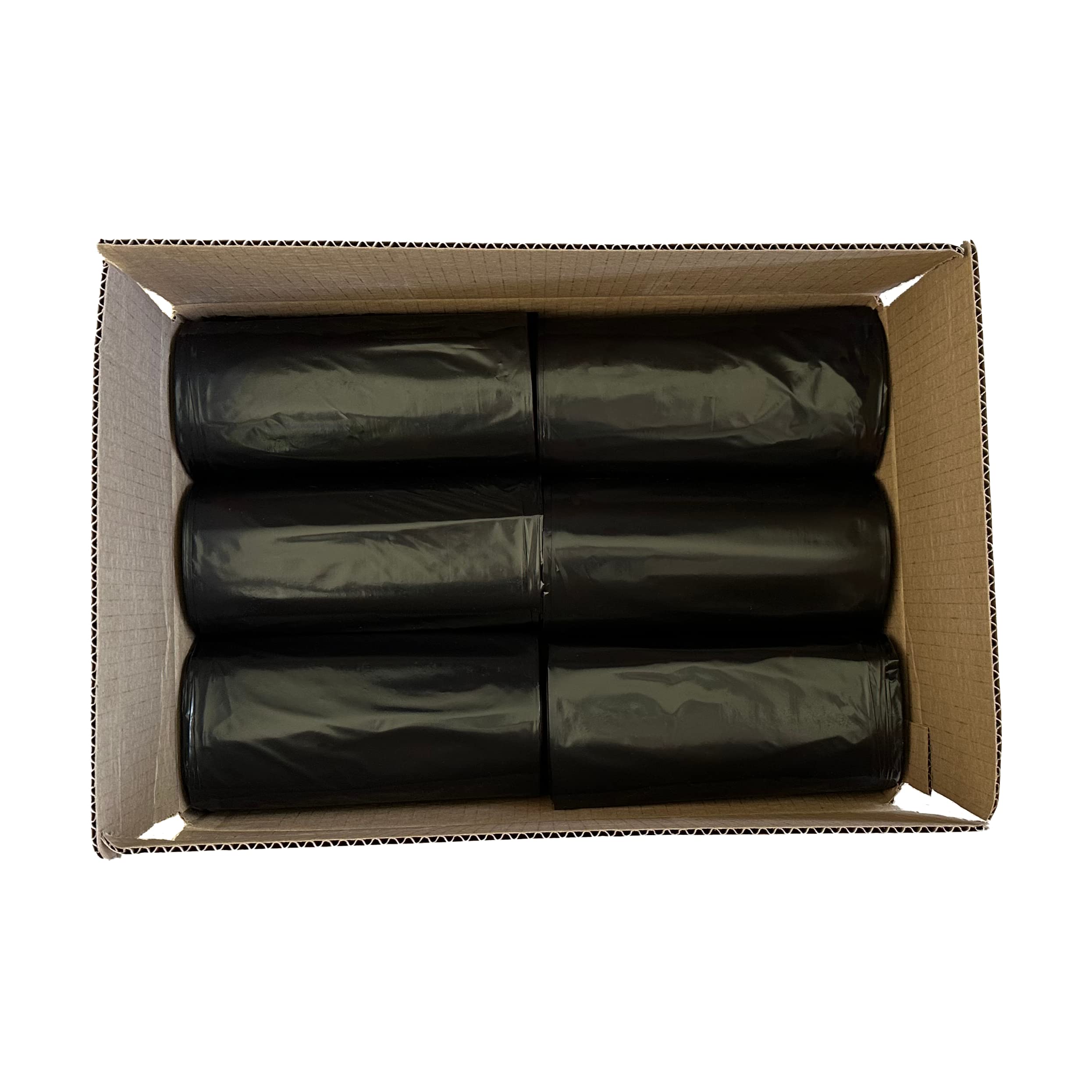 33 Gallon Garbage Trash Bag 33X39" 1.2 Mil Black 150 Count