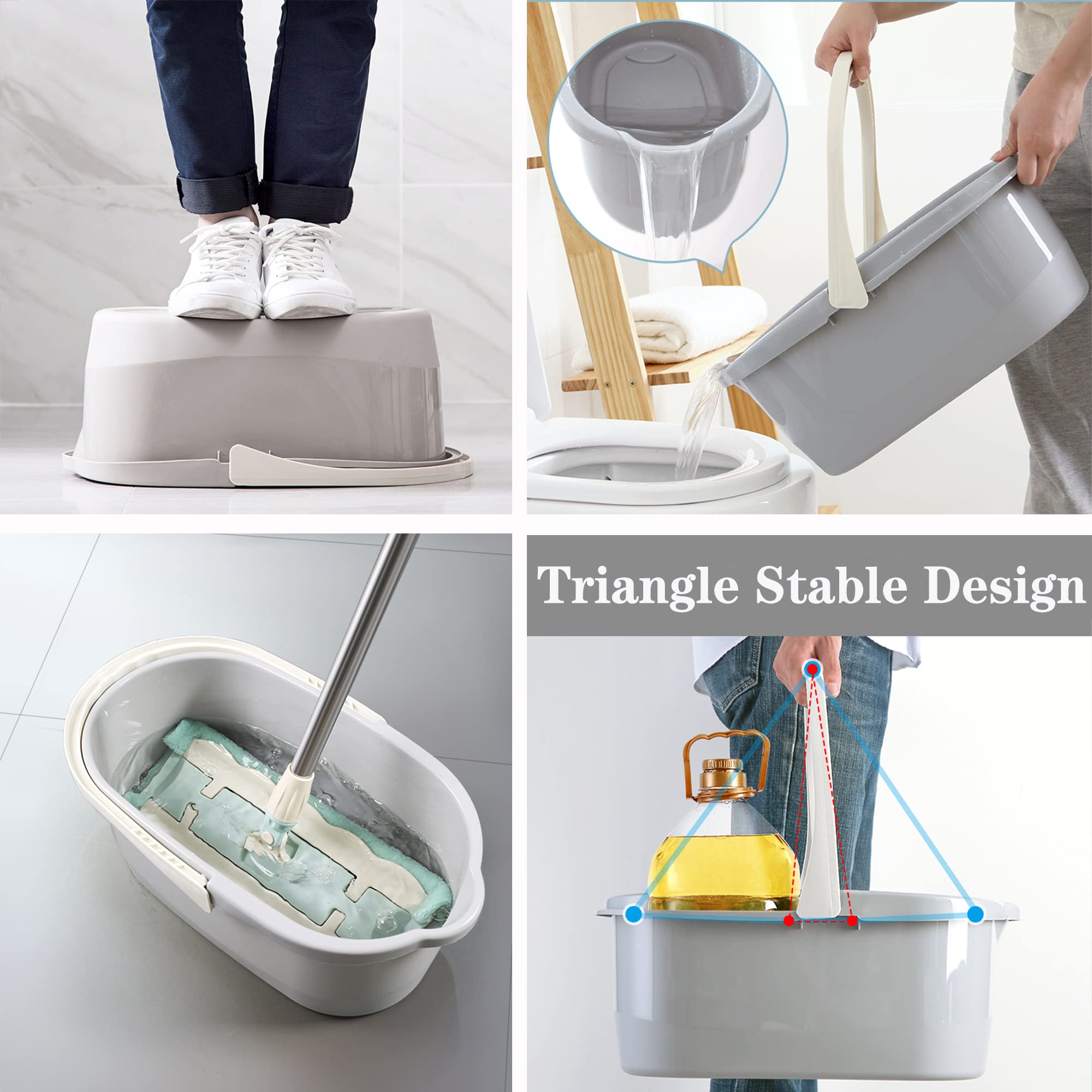 4.5 Gallon Cleaning Bucket 17.1L