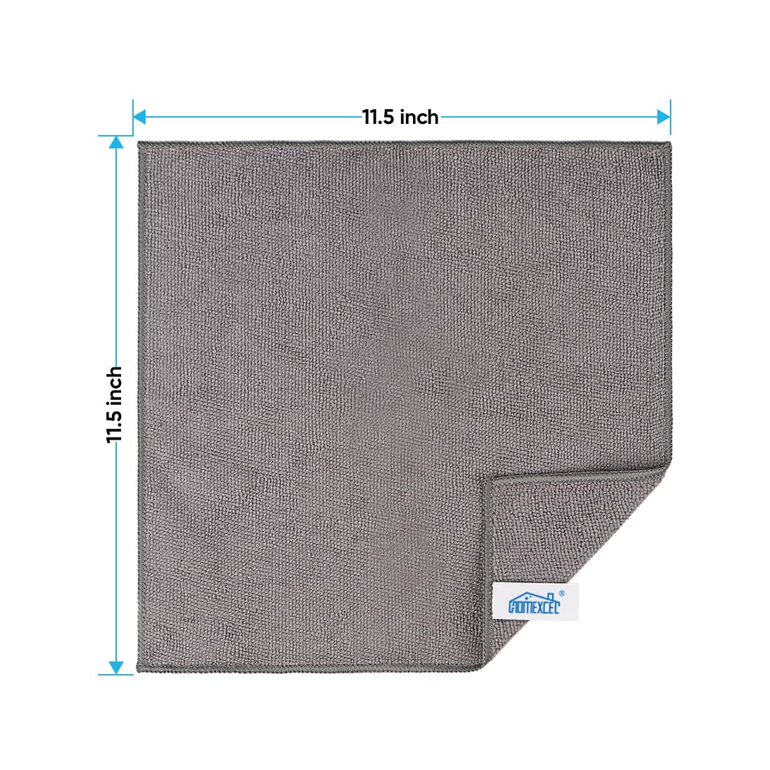 Microfiber Cleaning Cloth, 11.5X11.5 inch, 8/12/35/50/100 Pack