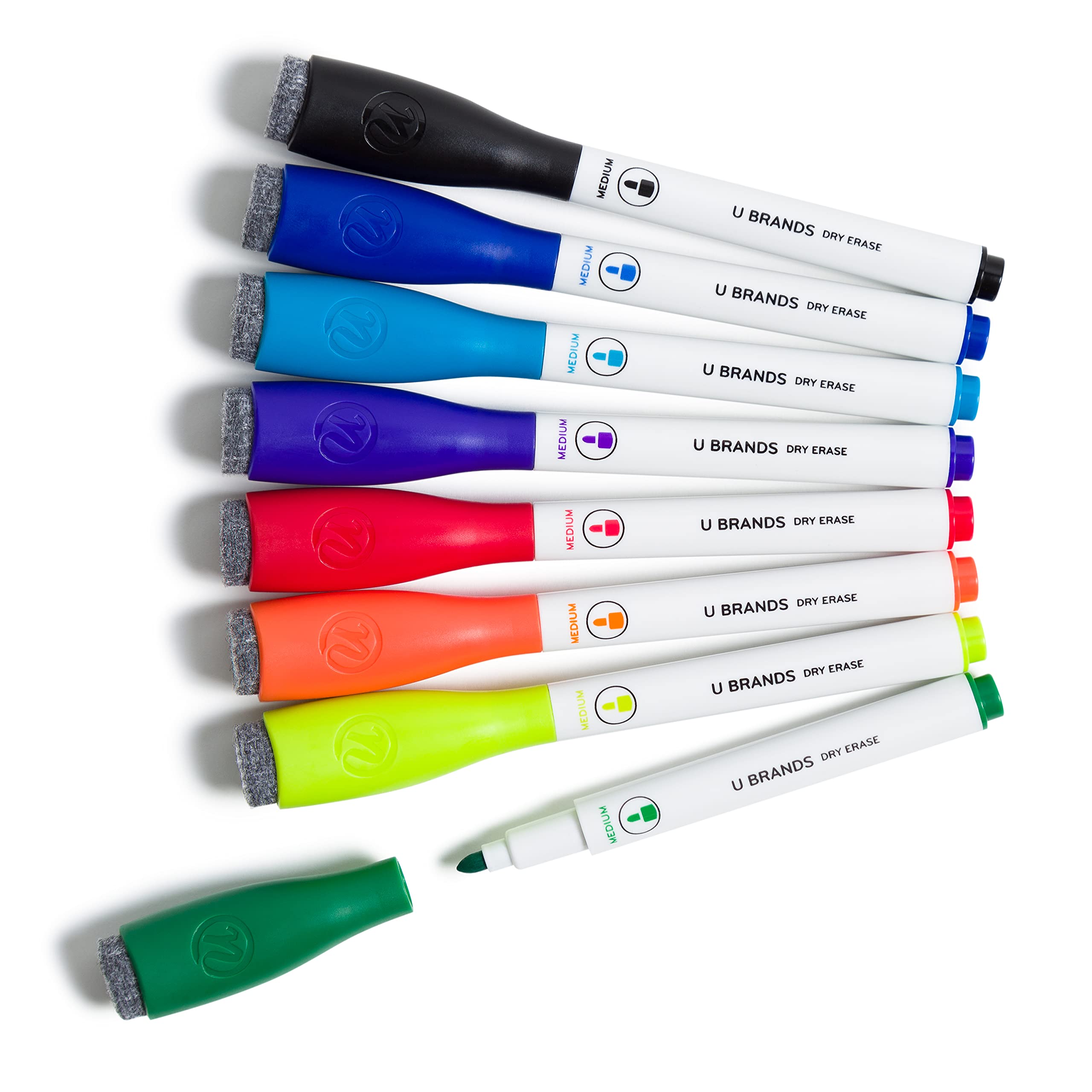 [13 PCS] Magnetic Board Accessory Set - 8 Markers, 4 Magnets, 1 Eraser