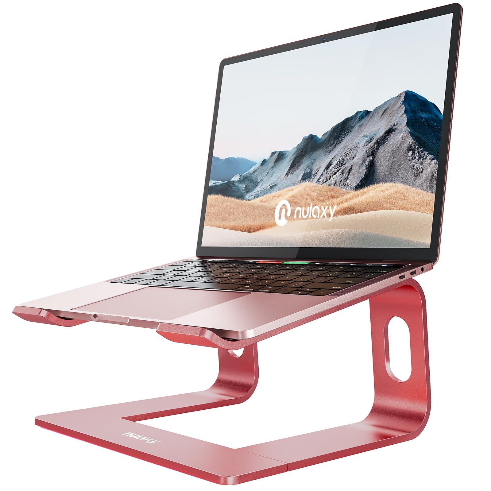 [1 PC] Detachable Ergonomic Laptop Mount Computer Stand for Desk, All 10-16" Laptops