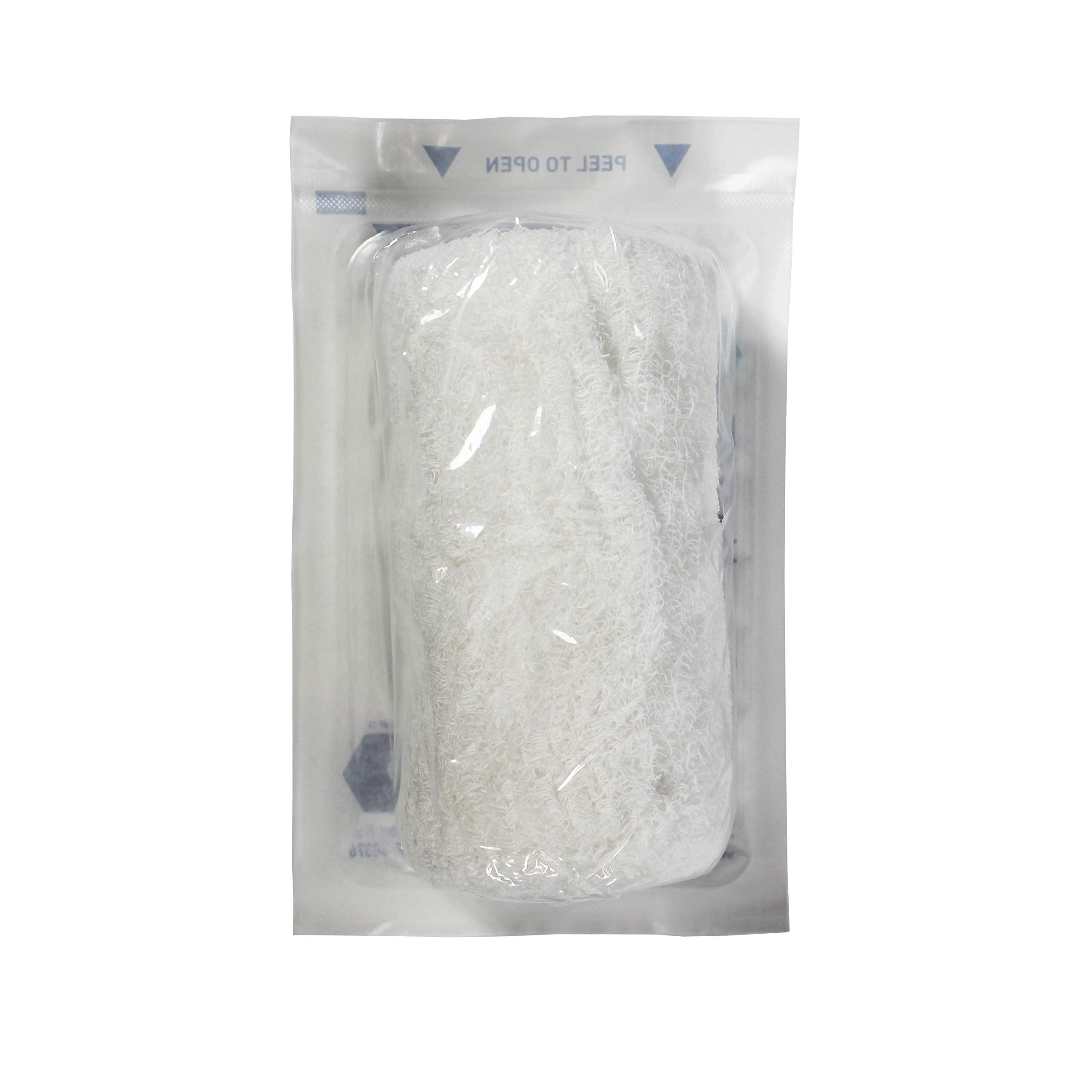 Sterile Krinkle Gauze [6 or 12 Rolls]- 4.5'' x 4.1 Yards Rolls - Cotton Wound Dressing Sterile Wraps