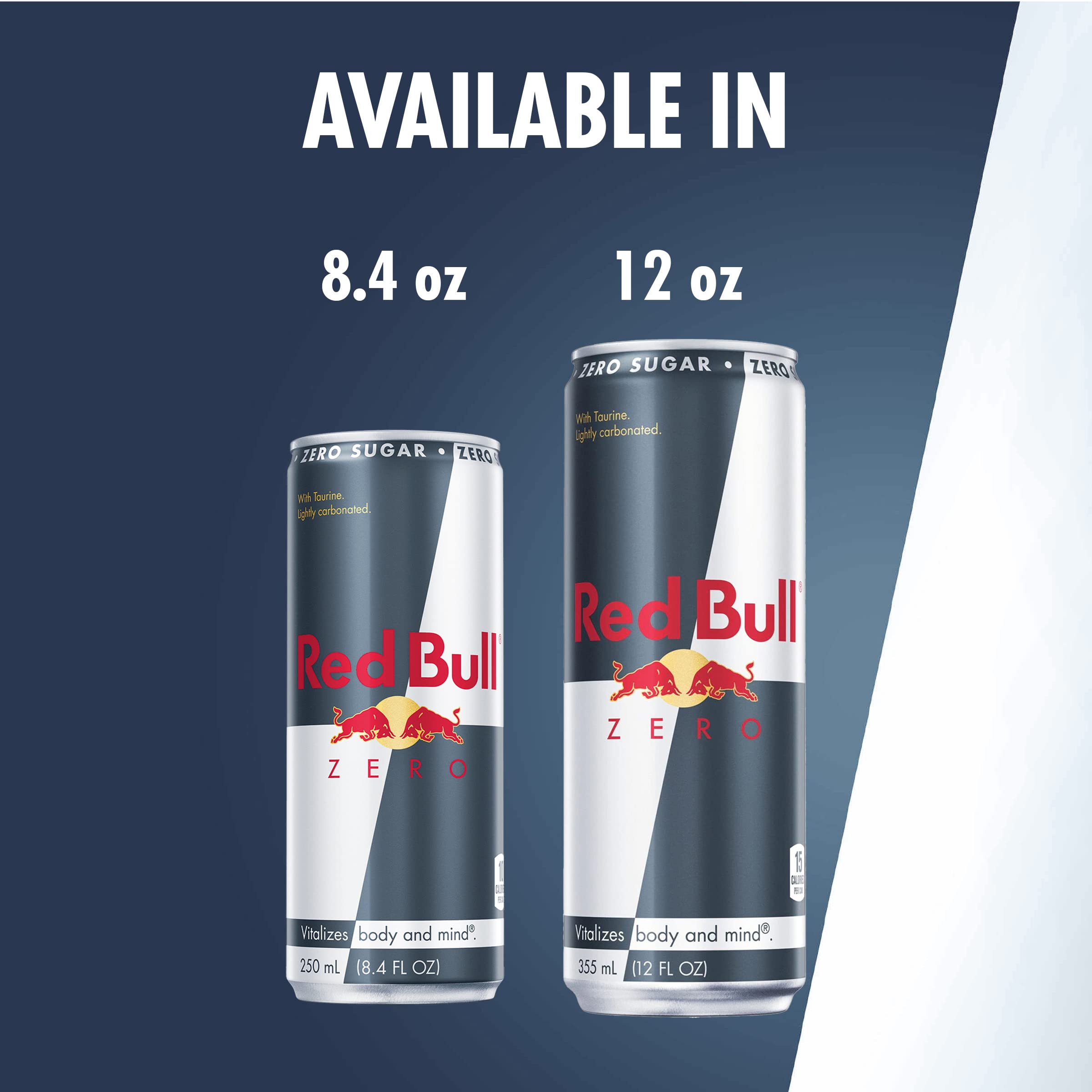[24 Cans] Red Bull Zero, 12 Fl Oz