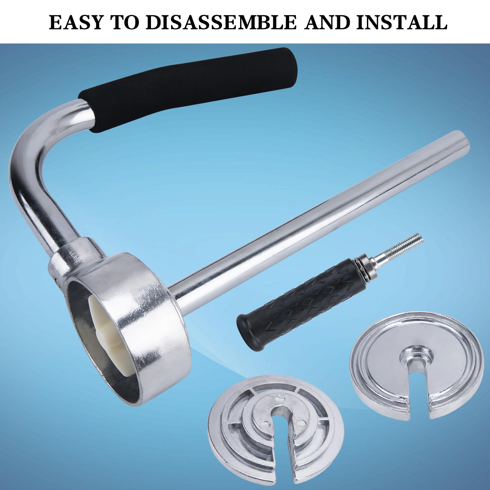 Stretch Wrap Dispenser - Adjustable Heigh 12-20 Inch Shrink Wrap Handle