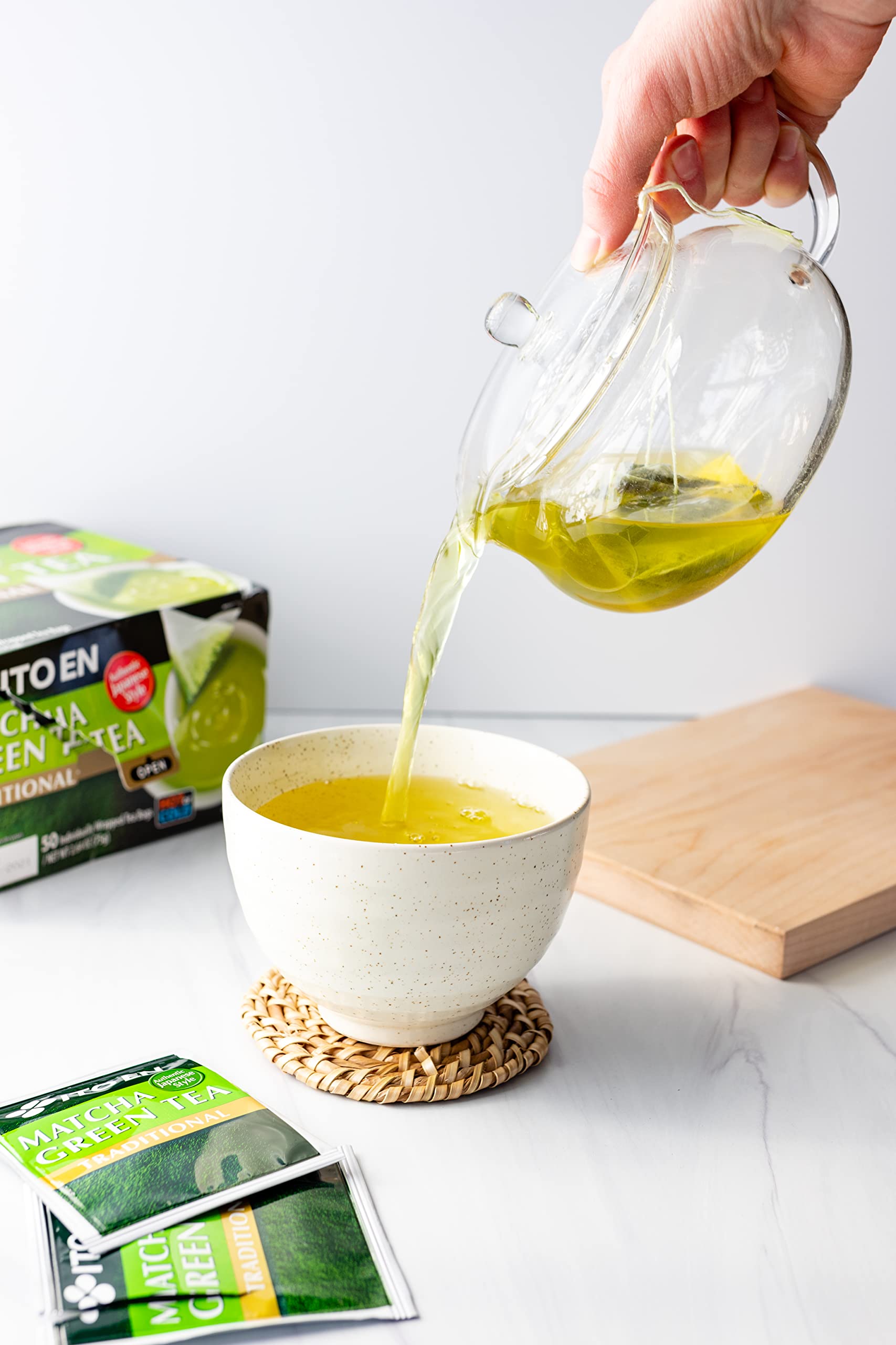 [50 Bags] Traditional Matcha Green Tea, Zero Calories, Caffeinated