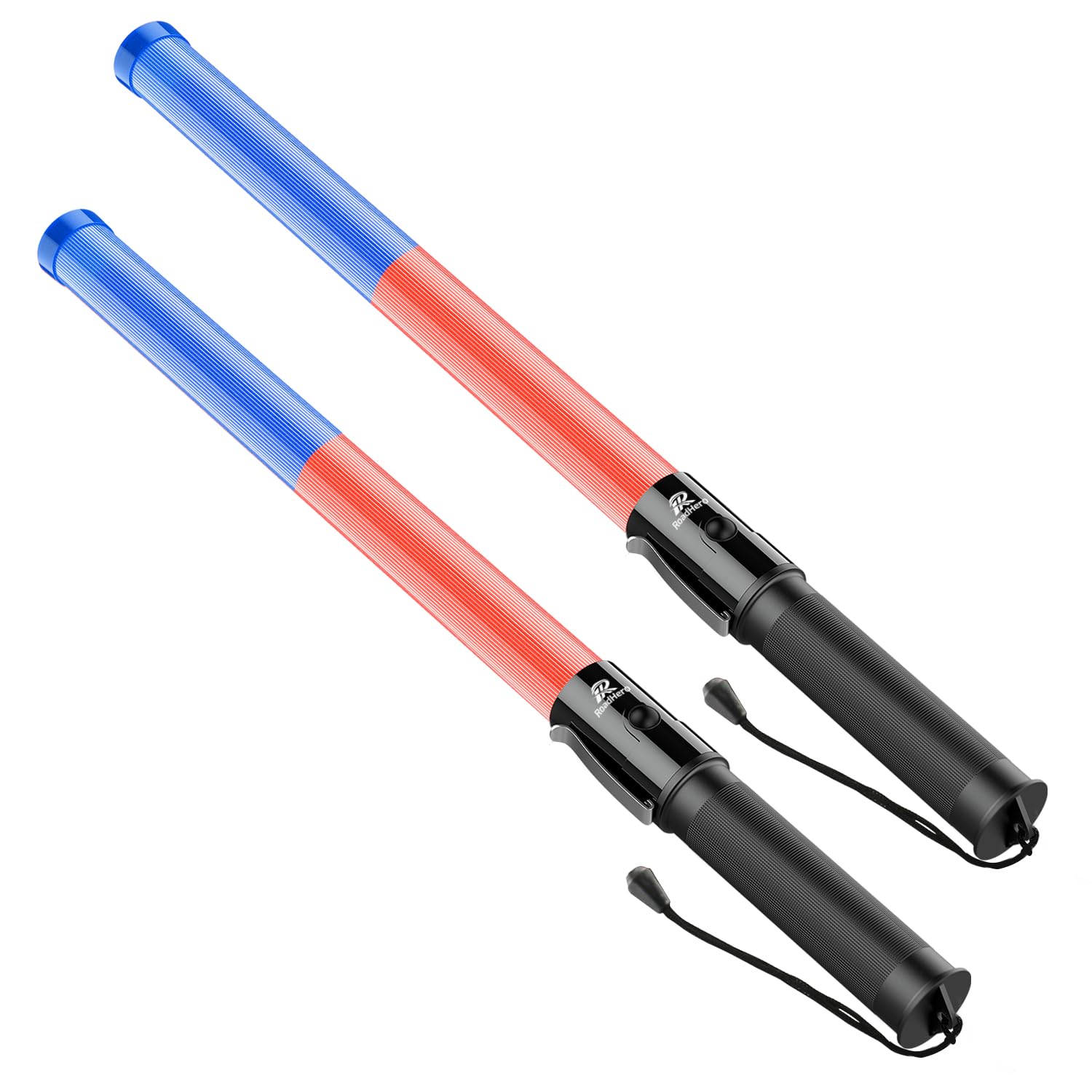 [2 / 4 Pack] Traffic Wand, 21 Inch Led Traffic Control Baton