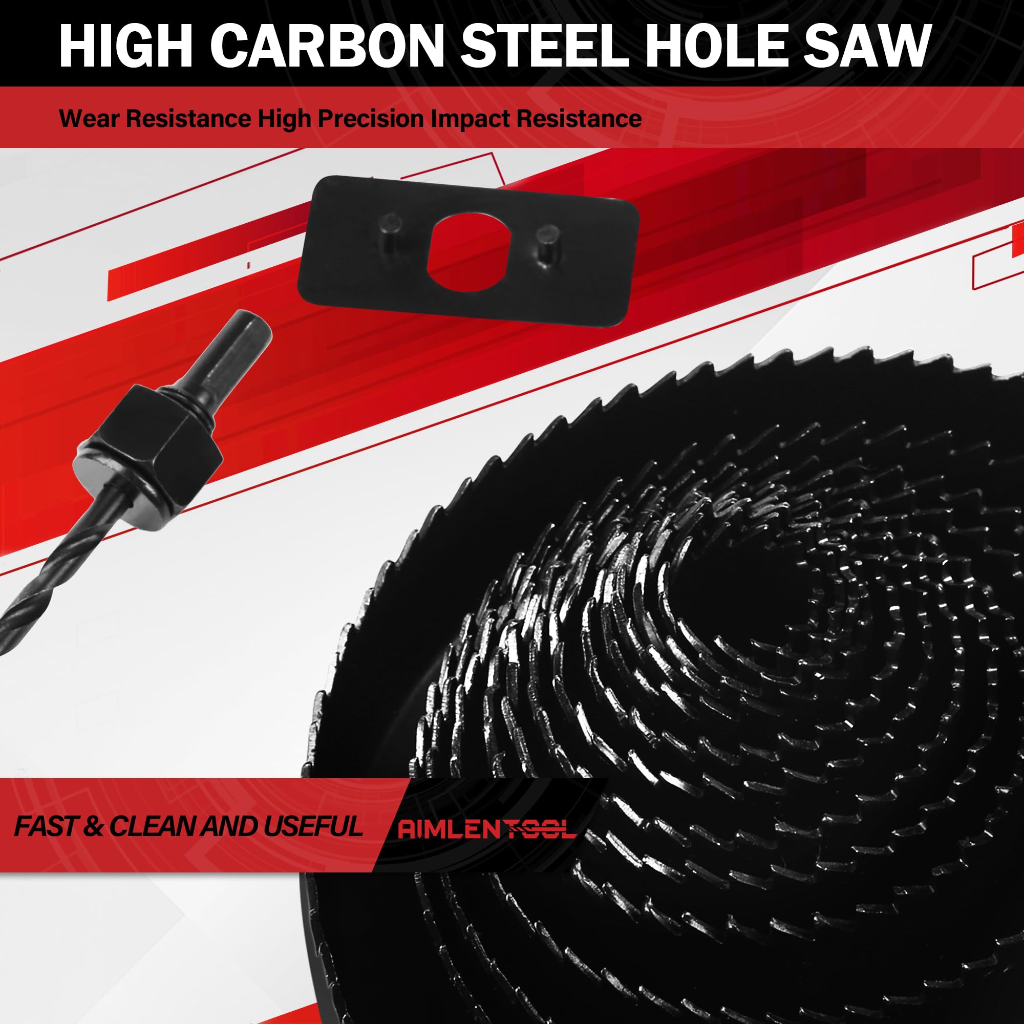 16Pcs / 26Pcs Hole Saw Kit