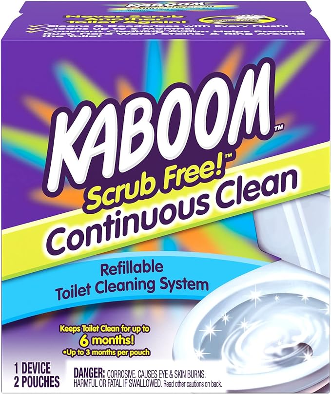 Kaboom Scrub Free Continuous Toilet Cleaning System