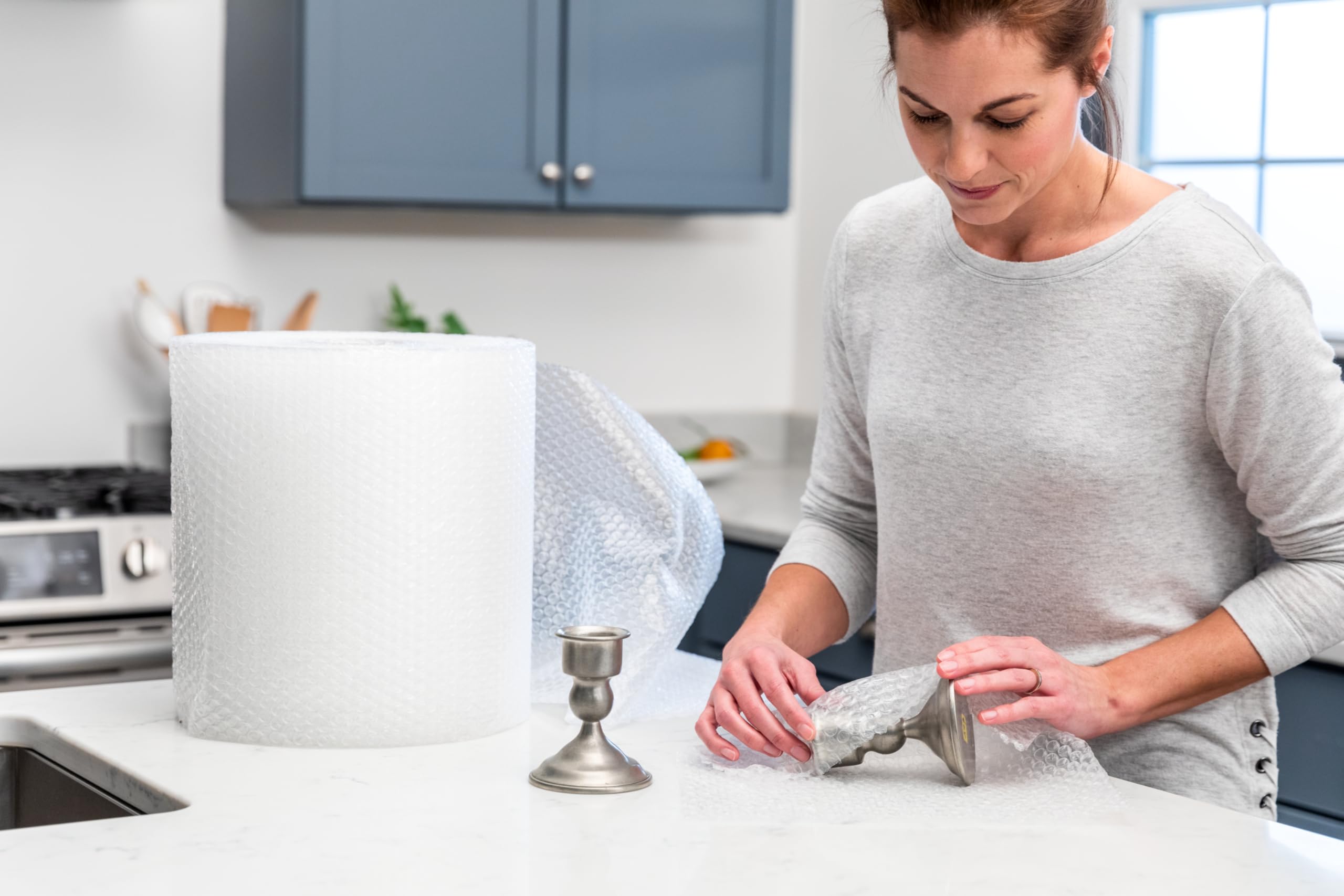 12" Small Bubble Cushioning Wrap - 1 Pack / 4 Pack Bubble Packing Wrap for Extra Protection Packaging Boxes & Mailer