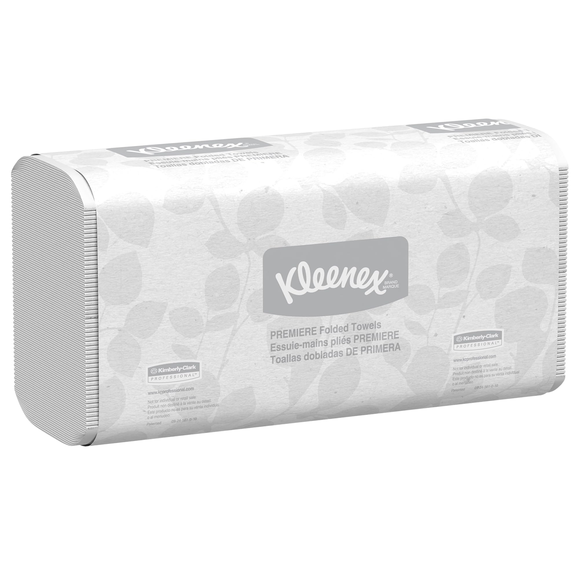 Kleenex® Premiere Folded Towels (13253), Trifold Towels (25 Packs/Case, 120 Sheets/Pack, 3,000 Packs/Case)