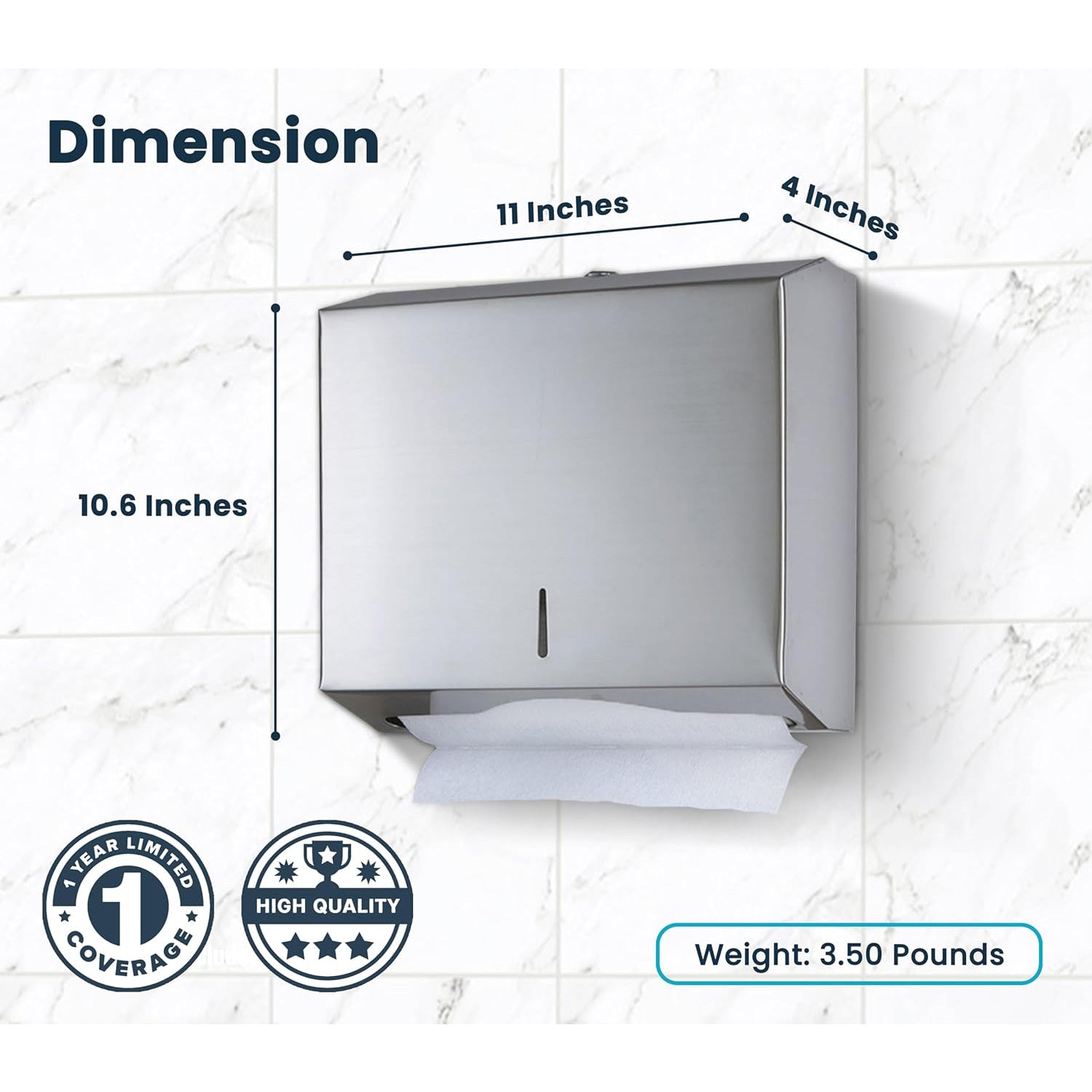 Commercial Paper Towel Dispenser Wall Mount