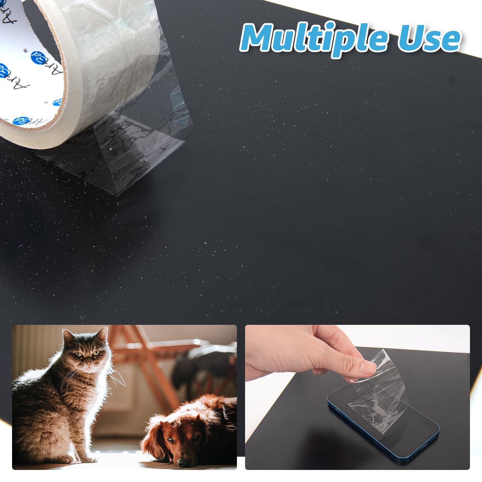 Carton Sealing Tape Heavy Duty, Clear Packing Tape