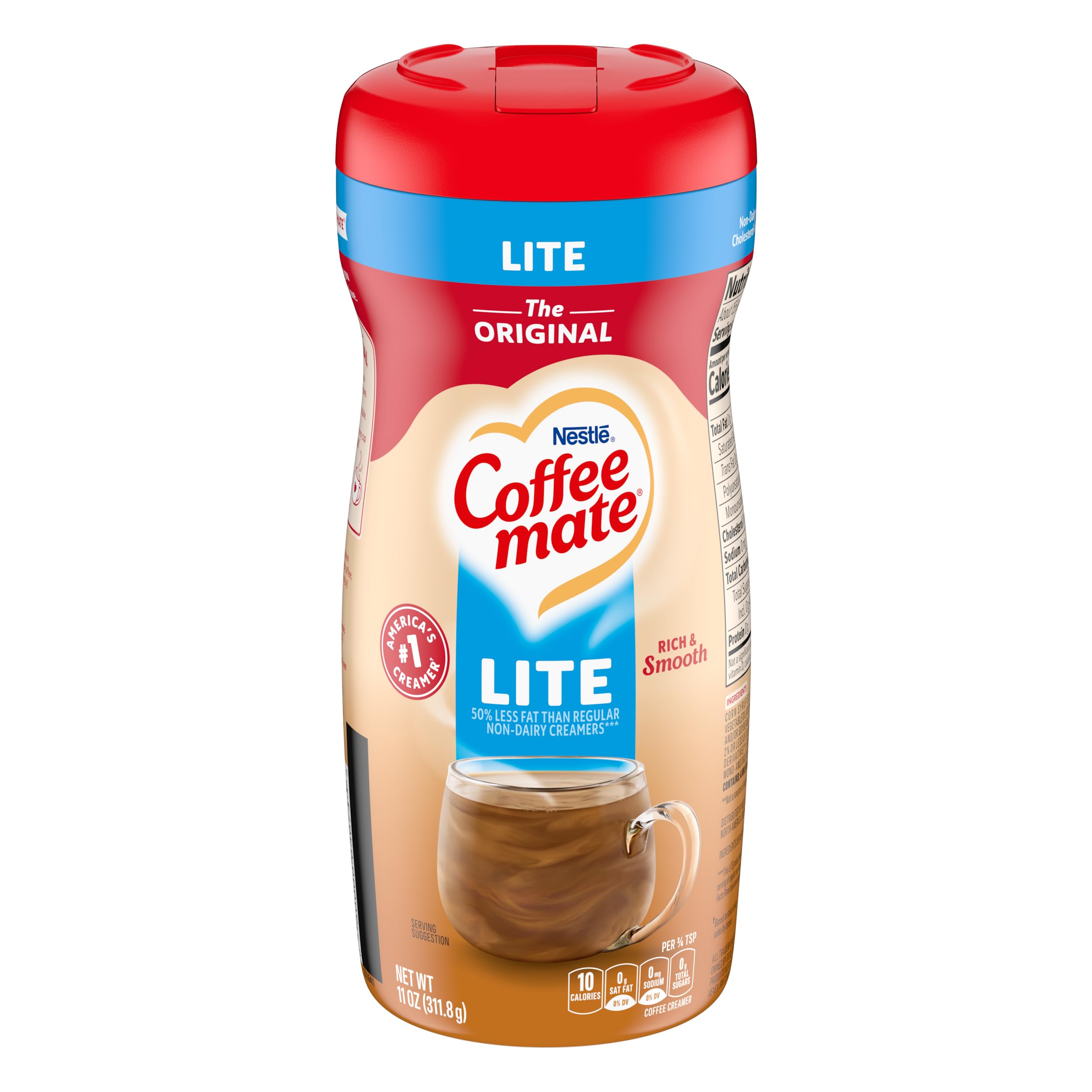 [12 Packs] Nestle Coffee Mate Creamer, Non Dairy Powder Creamer, 15 Ounces