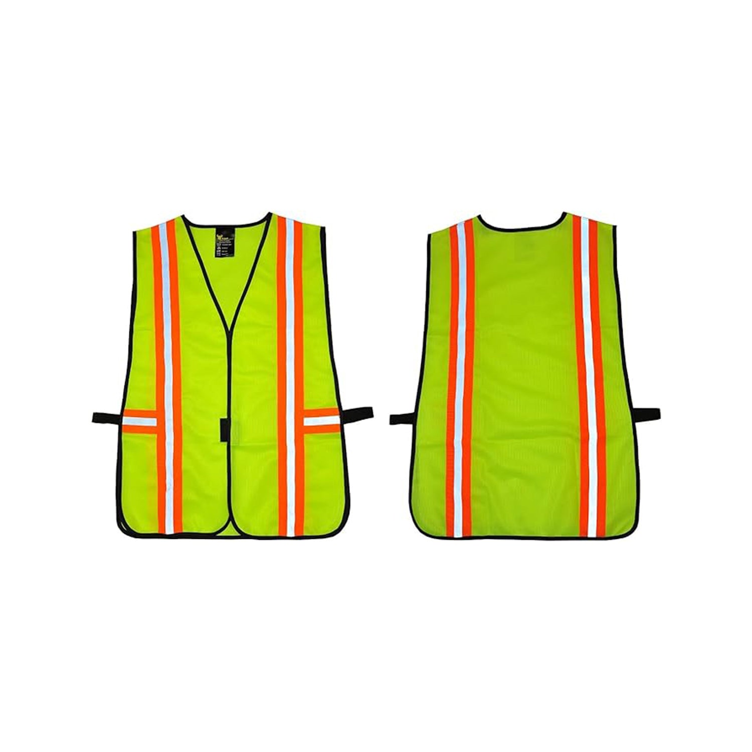 [1 / 20 Packs] Industrial Safety Vest with Reflective Stripes