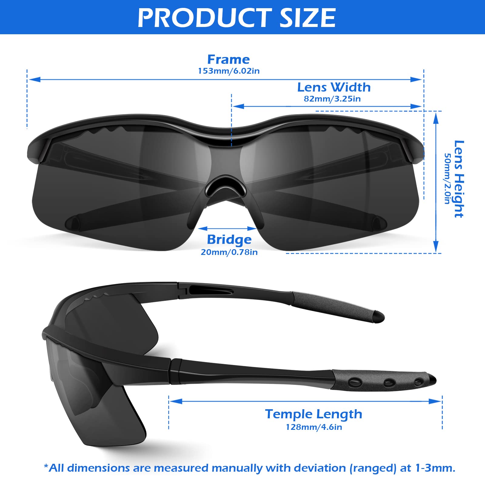 [12 PCS] Safety Glasses, ANSI Z87.1 UV Protection Impact Resistant