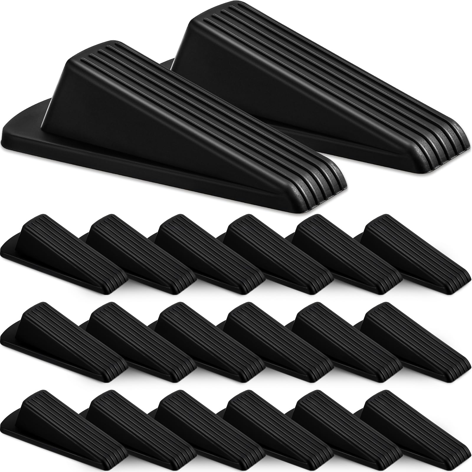 18/36/72 Pcs Rubber Door Stoppers for Bottom of Door