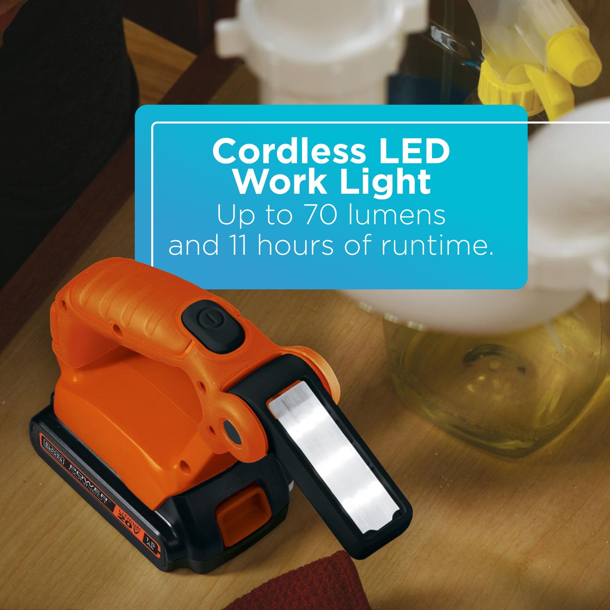 BLACK+DECKER 20V MAX Power Tool Combo Kit, 4-Tool Cordless Power Tool Set with 2 Batteries and Charger (BD4KITCDCRL)