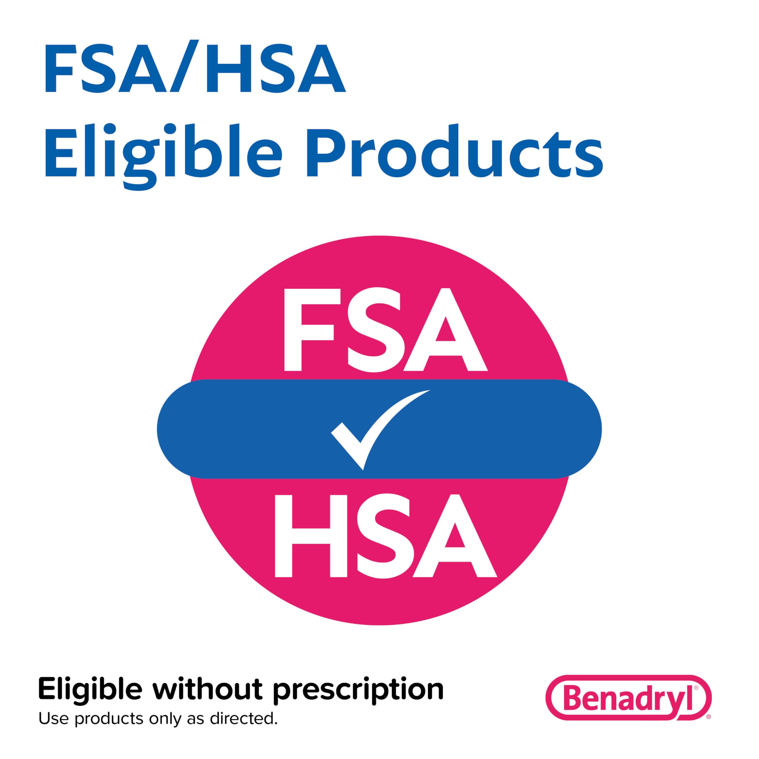 Benadryl Ultratabs Go Packs, Antihistamine Allergy Medicine Tablets