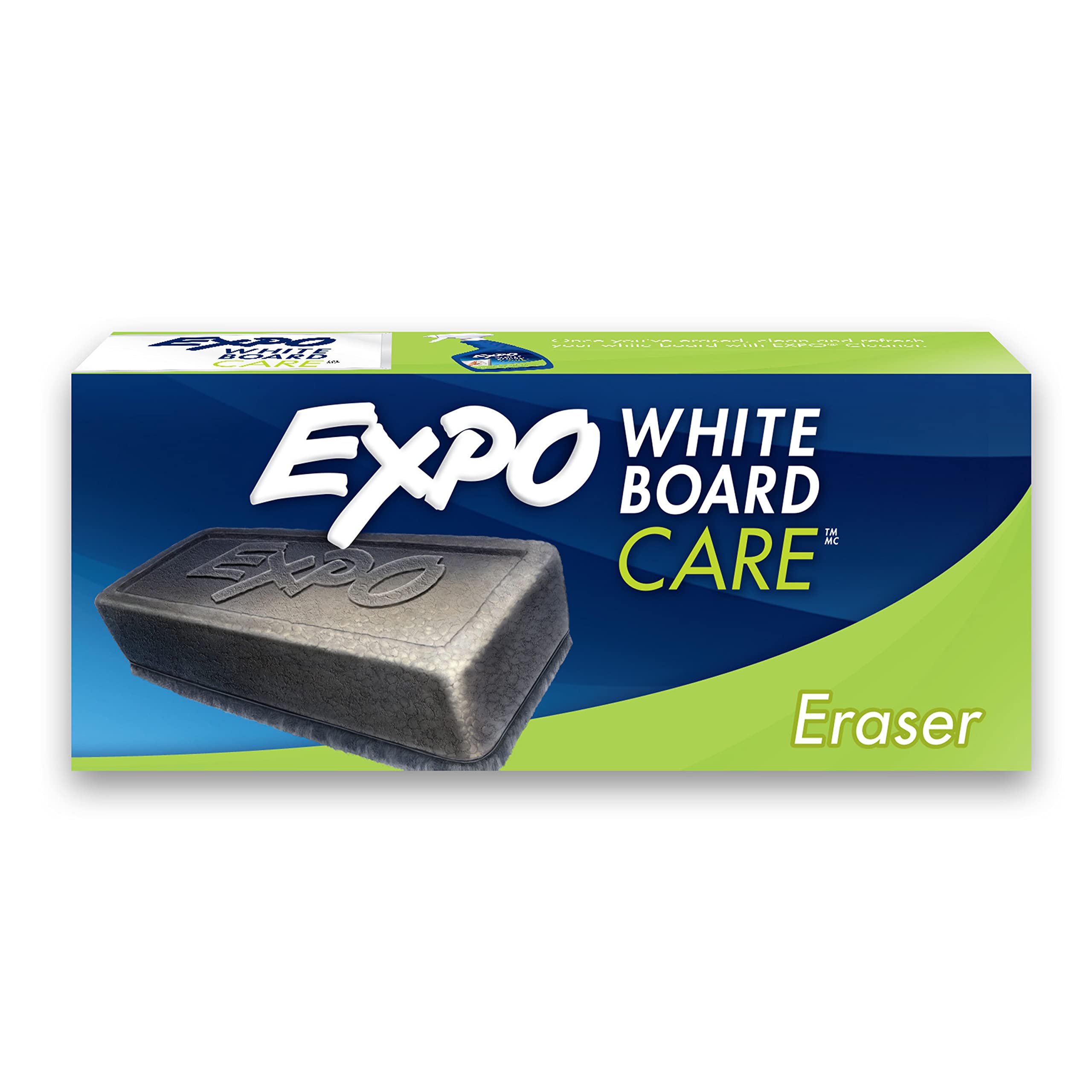 [1 / 12 Pack] Block Dry Erase Whiteboard Eraser, 5 1/8 x 1 1/4 Inch