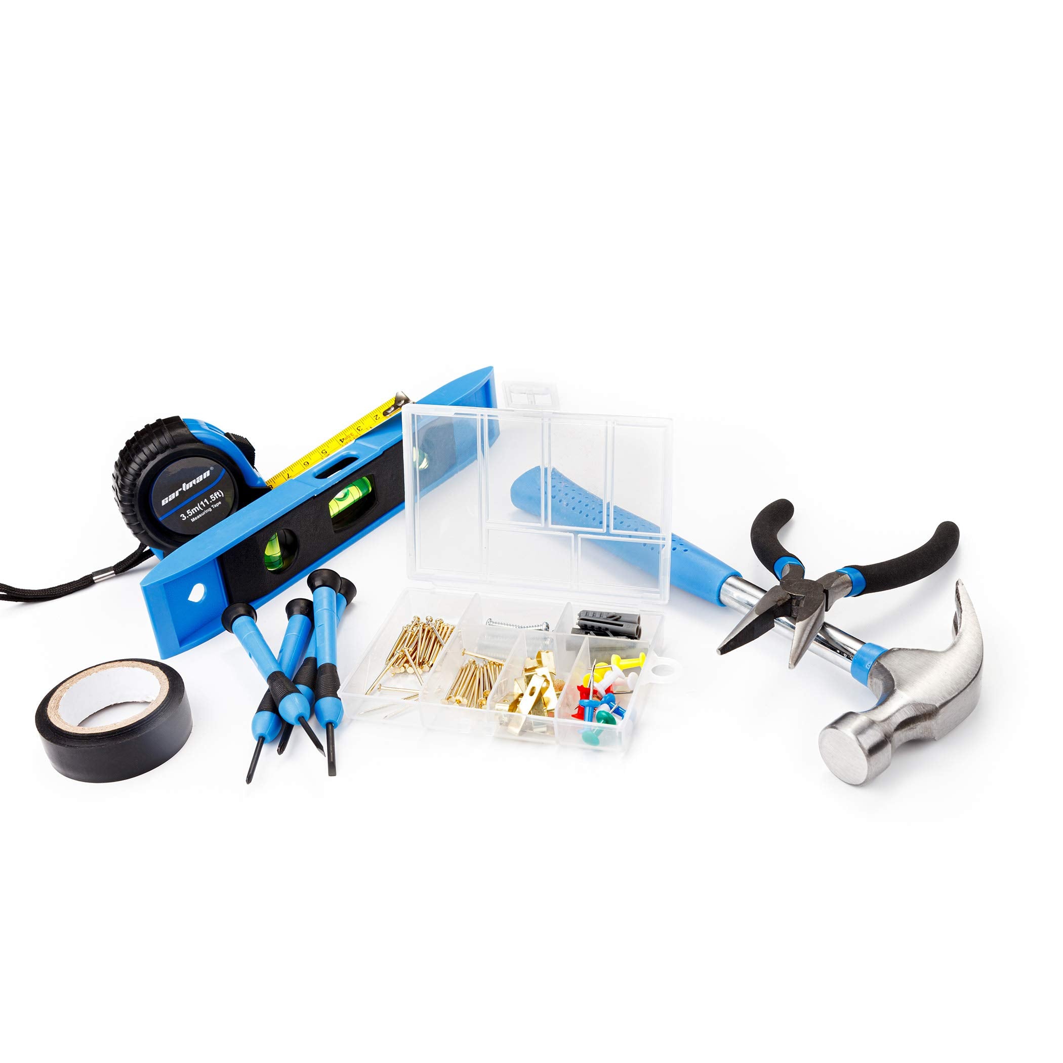 CARTMAN Power Tool Combo Kits with 12V Cordless Drill with a Robot Style Carry Box