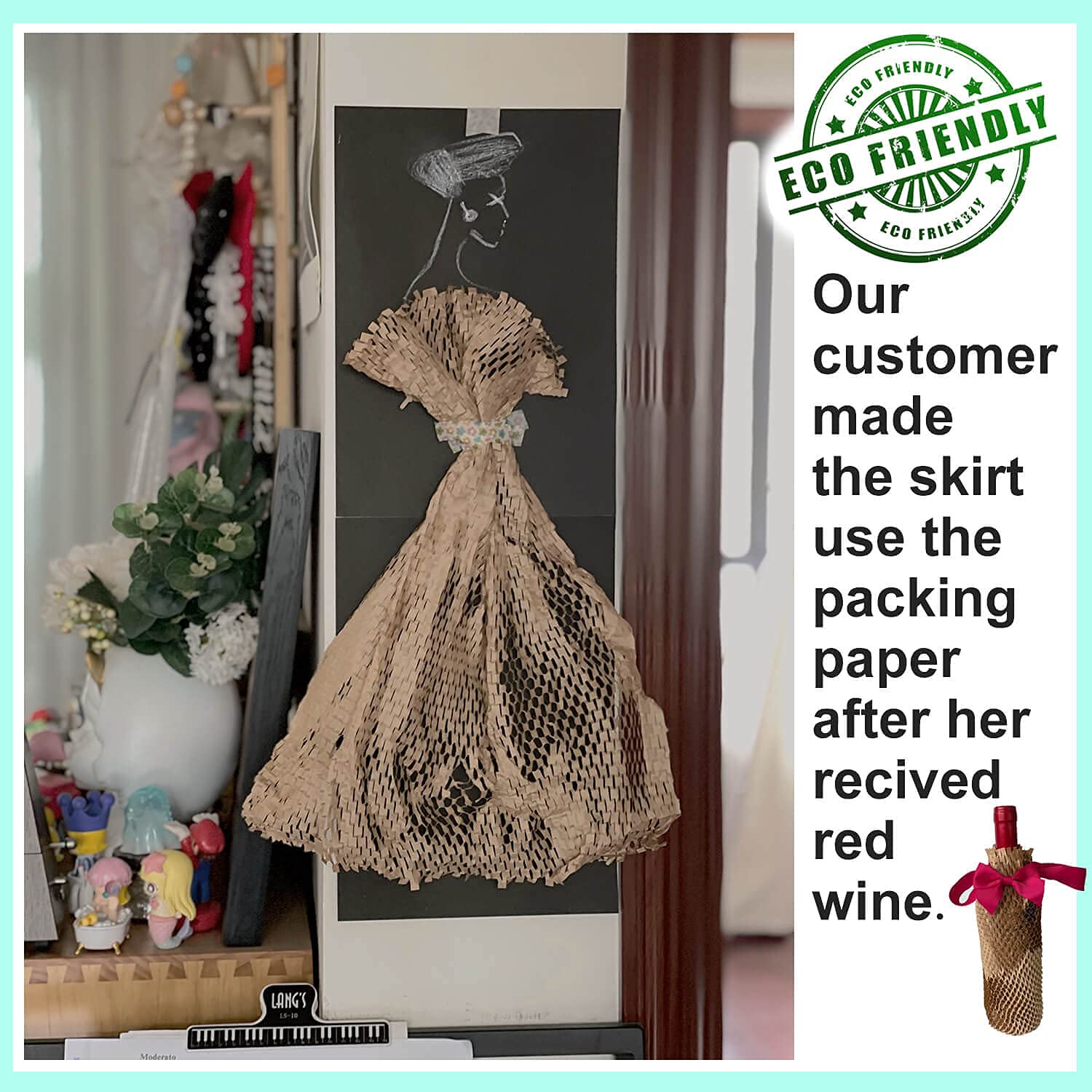 Wrapping Paper, 15" W x165 ft / 200 ft / 300 ft / 400 ft