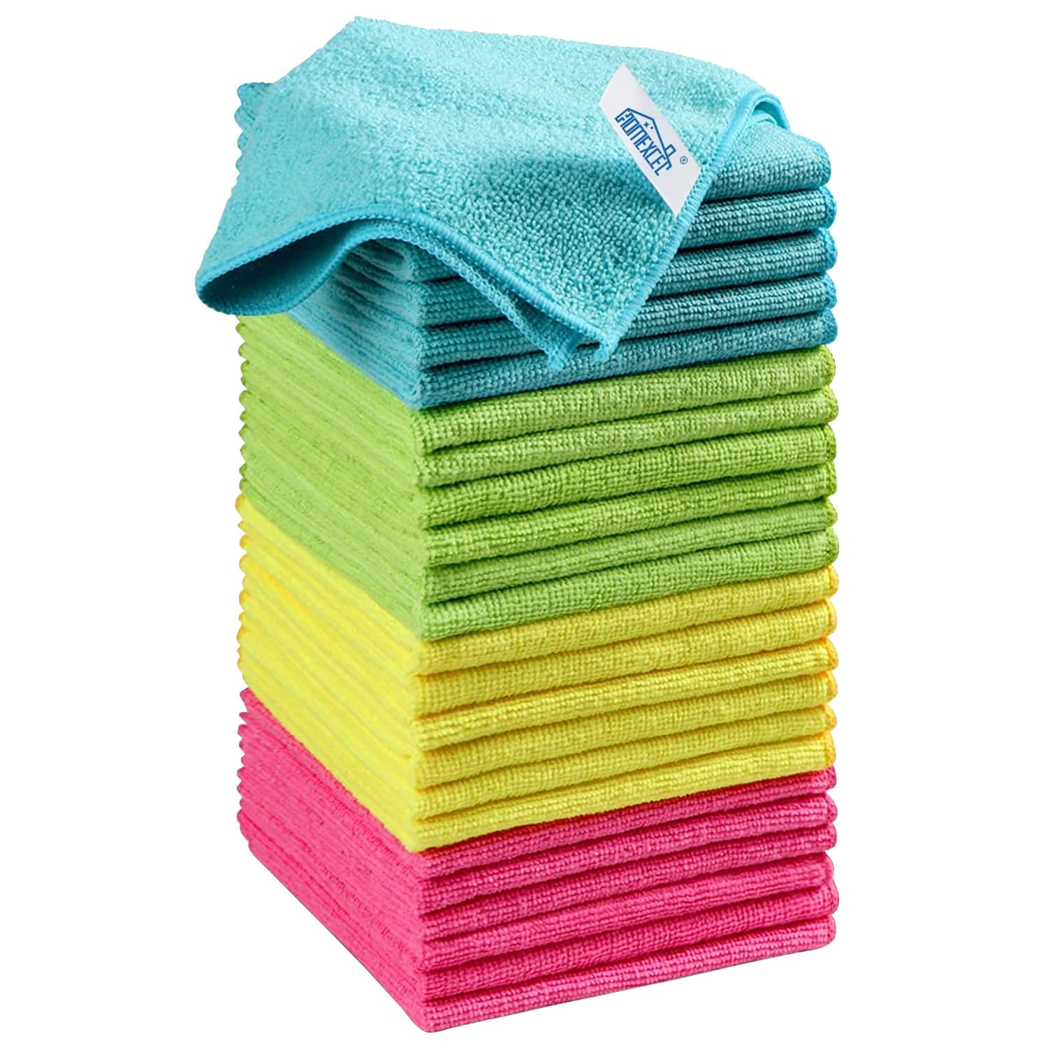 Microfiber Cleaning Cloth, 11.5X11.5 inch, 8/12/35/50/100 Pack