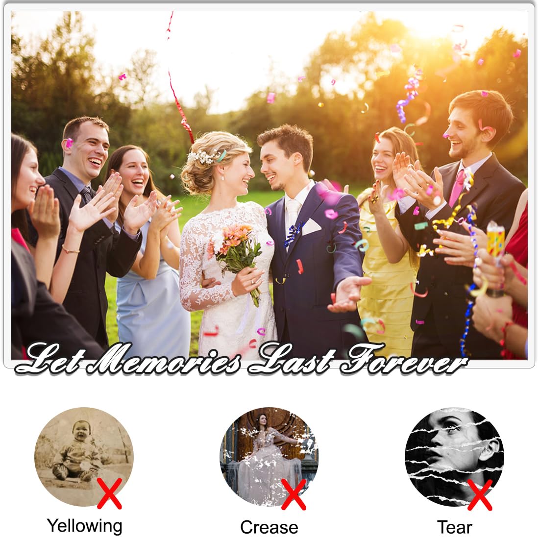 [100 Pack] 9 x 11.5, 5 Mil Clear Thermal Laminate Sheets Holds 8.5 x 11 Inch Sheets