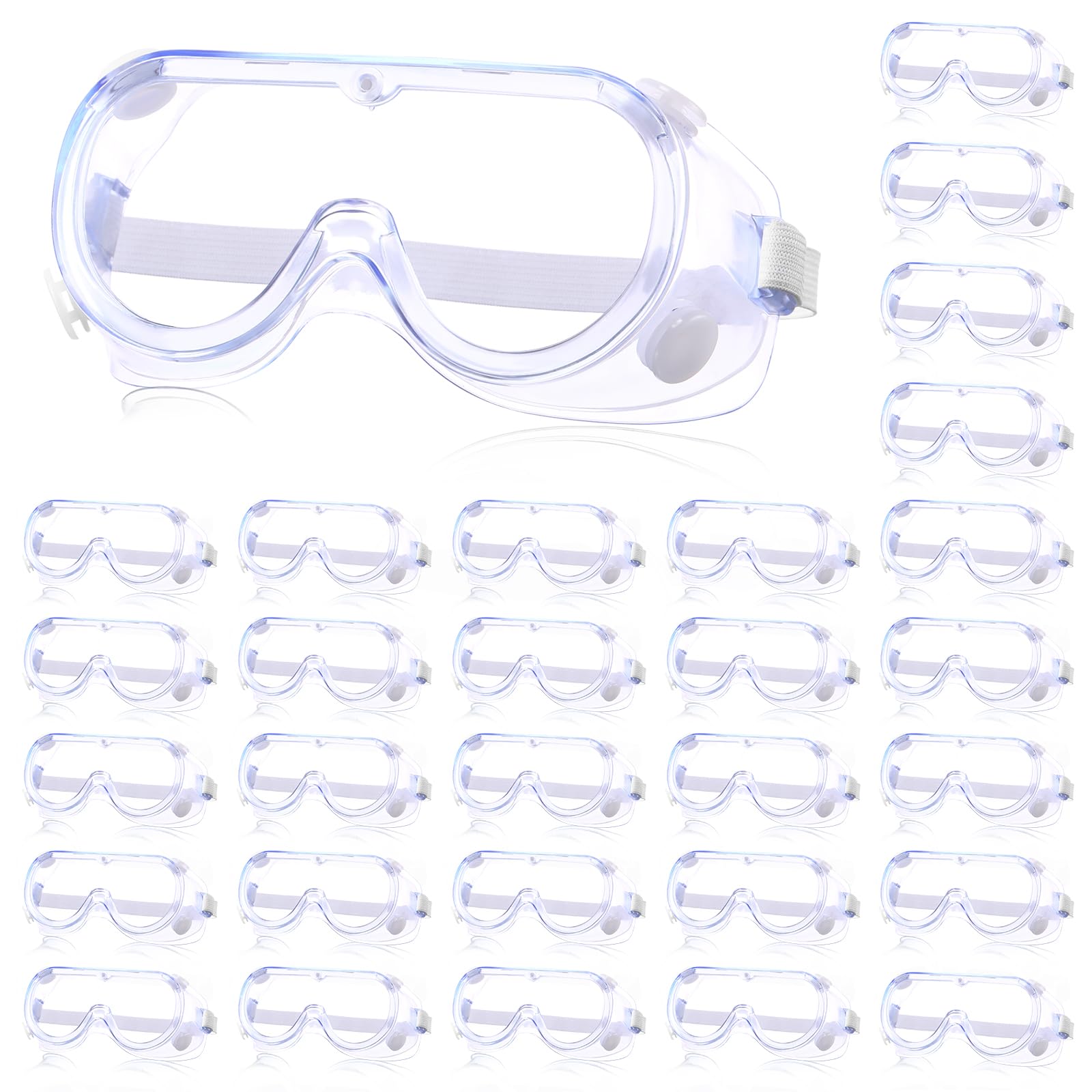 [30 PCS] Protective Safety Goggles