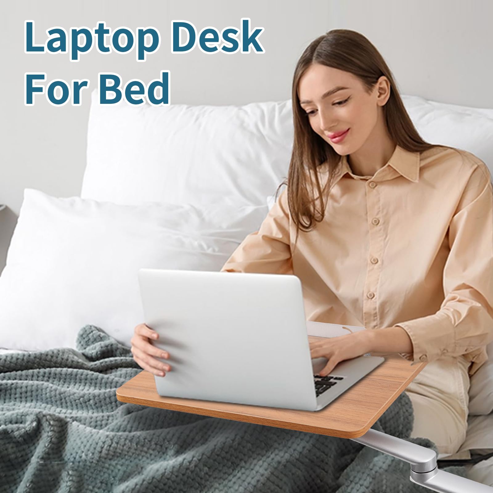 [1 PC] Adjustable Laptop and Tablet Stand with Tripod Base