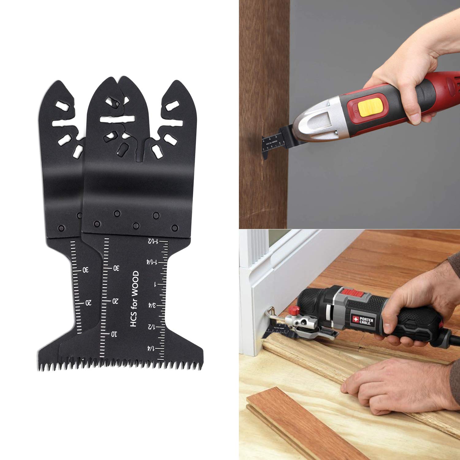 Oscillating Tool Saw Blades Multitool Quick Release (60 Pack)