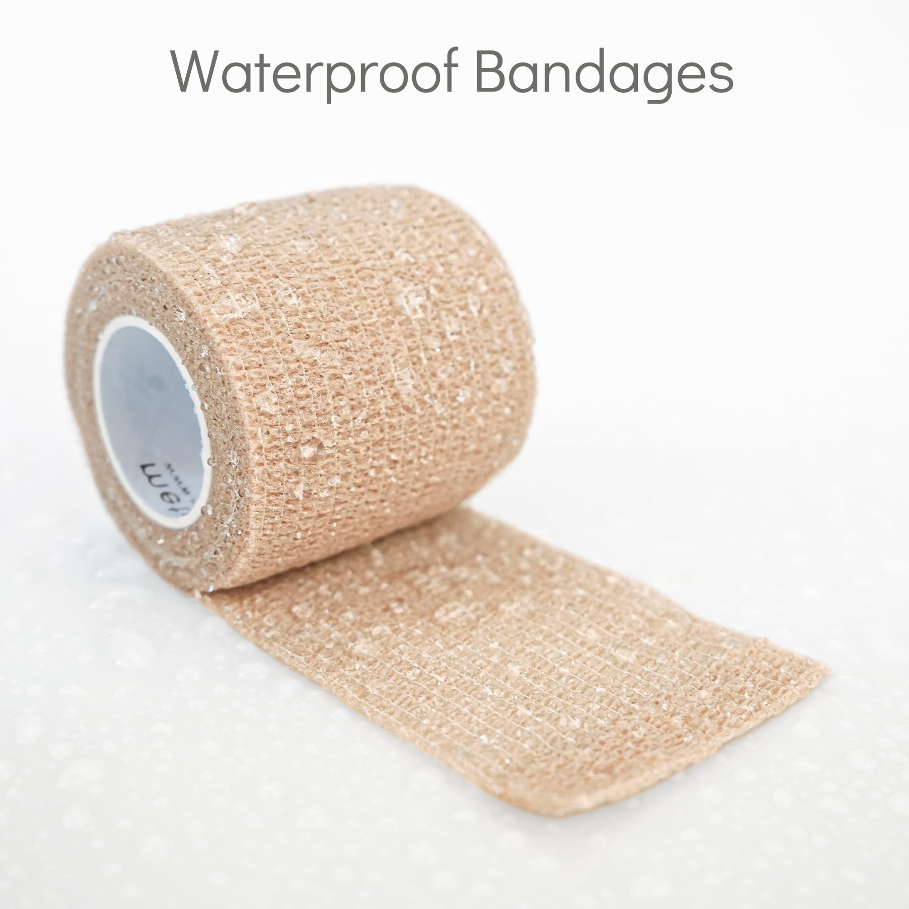 [12 Pack] Metene Self Adhesive Bandage Wrap, Athletic Tape 2 Inches X 5 Yards