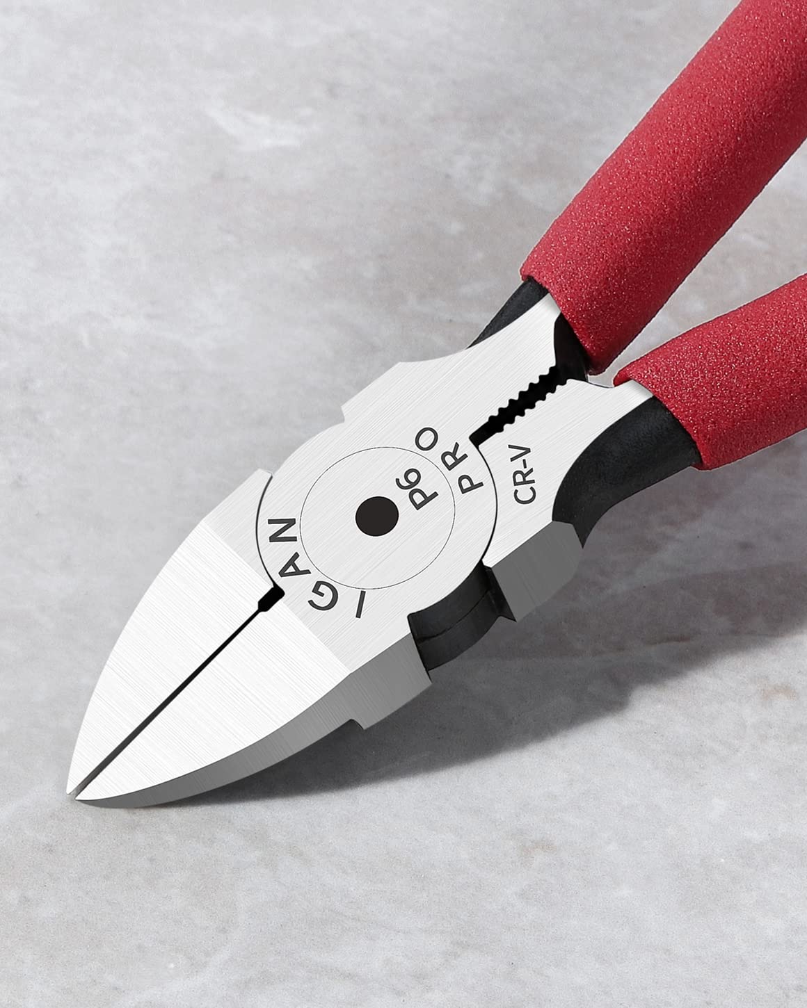 P6 6-inch Ultra Sharp & Powerful Side Cutter Clippers with Longer Flush Cutting Edge