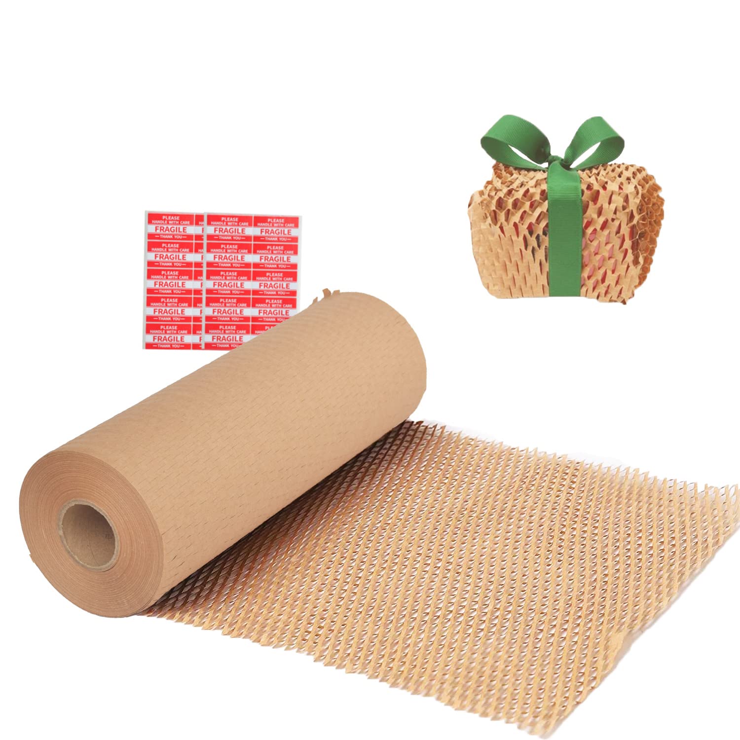 Packing Paper Wrap 12"x200' Recycled Cushioning Wrapping Roll Eco Friendly