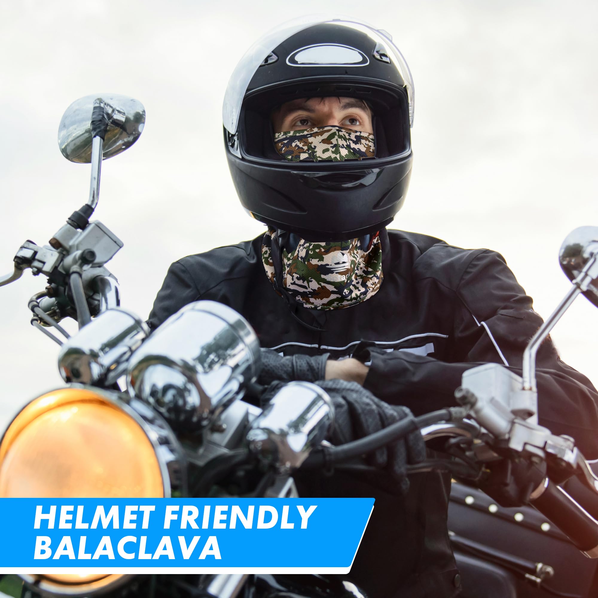 [1 PC / 2 PCS] Balaclava Full Head Mask with UV Protection