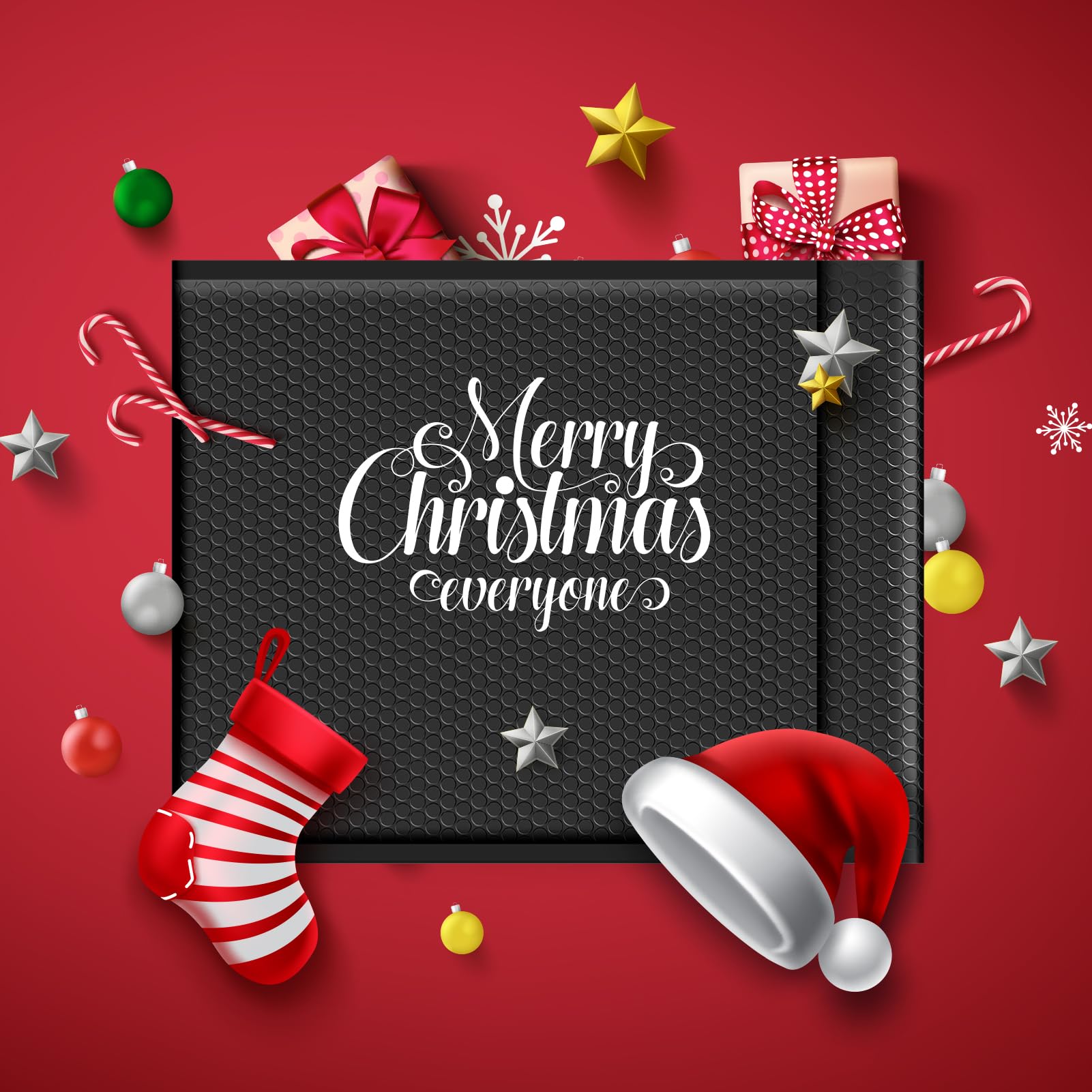 [25 Pack] Metronic Bubble Mailer 10x13" / 12x15"