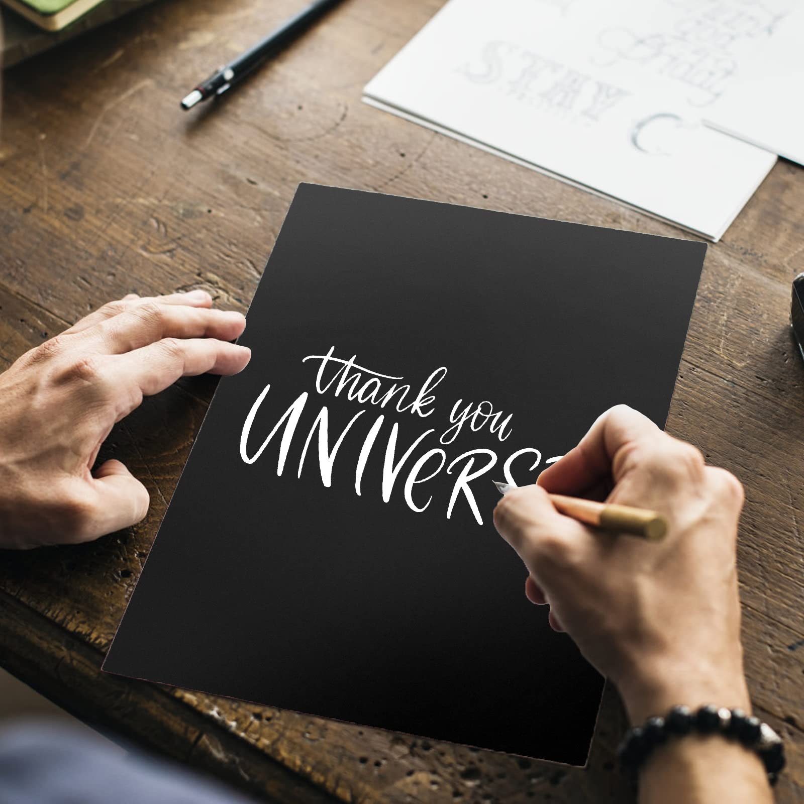 200 Sheets Printer Paper 32 lb/120 gsm Stationery Paper, Laser & Inkjet Printer Compatible (Black/Ivory/White)