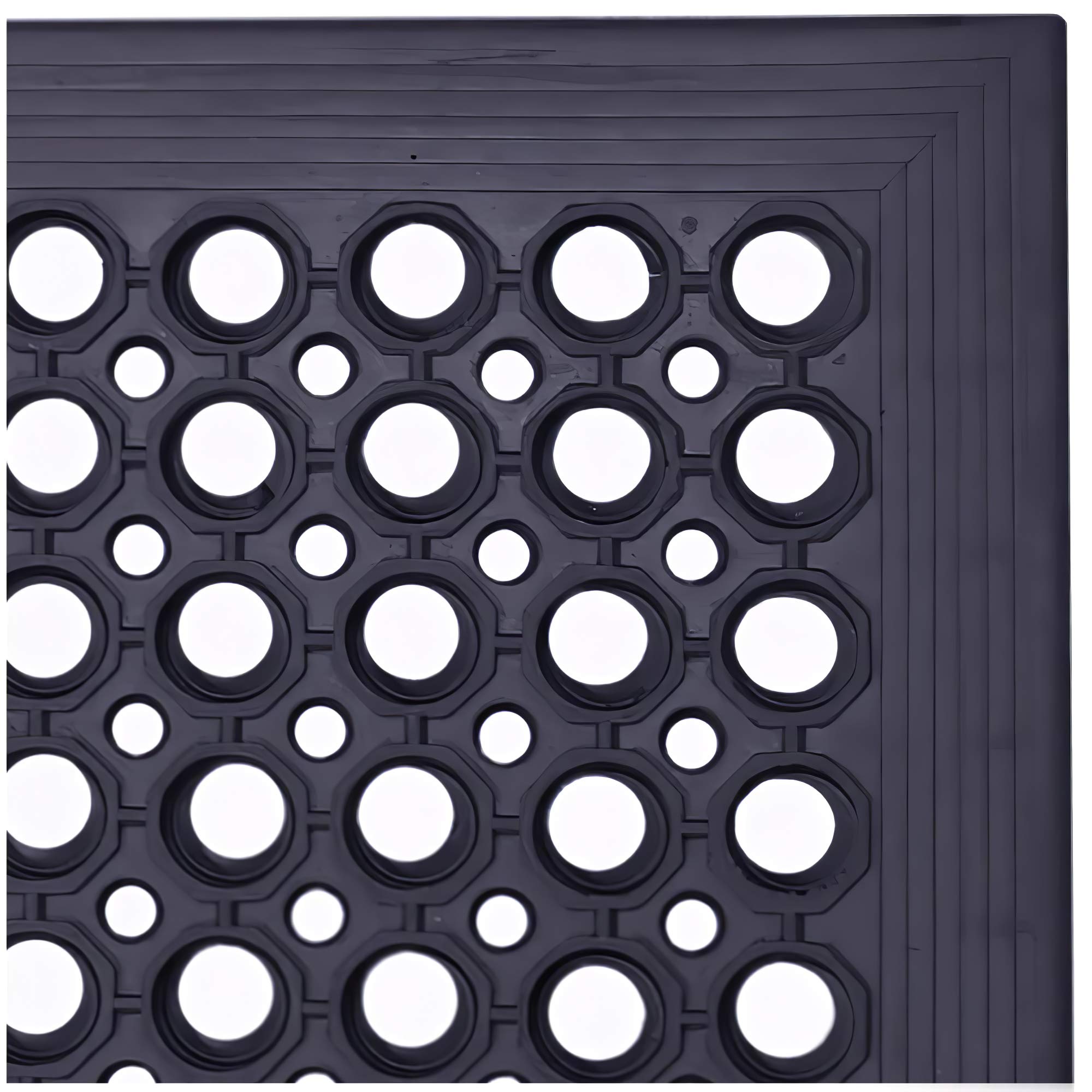 UNIMAT-Anti-Fatigue Rubber Drainage Mat, 3'x 5'