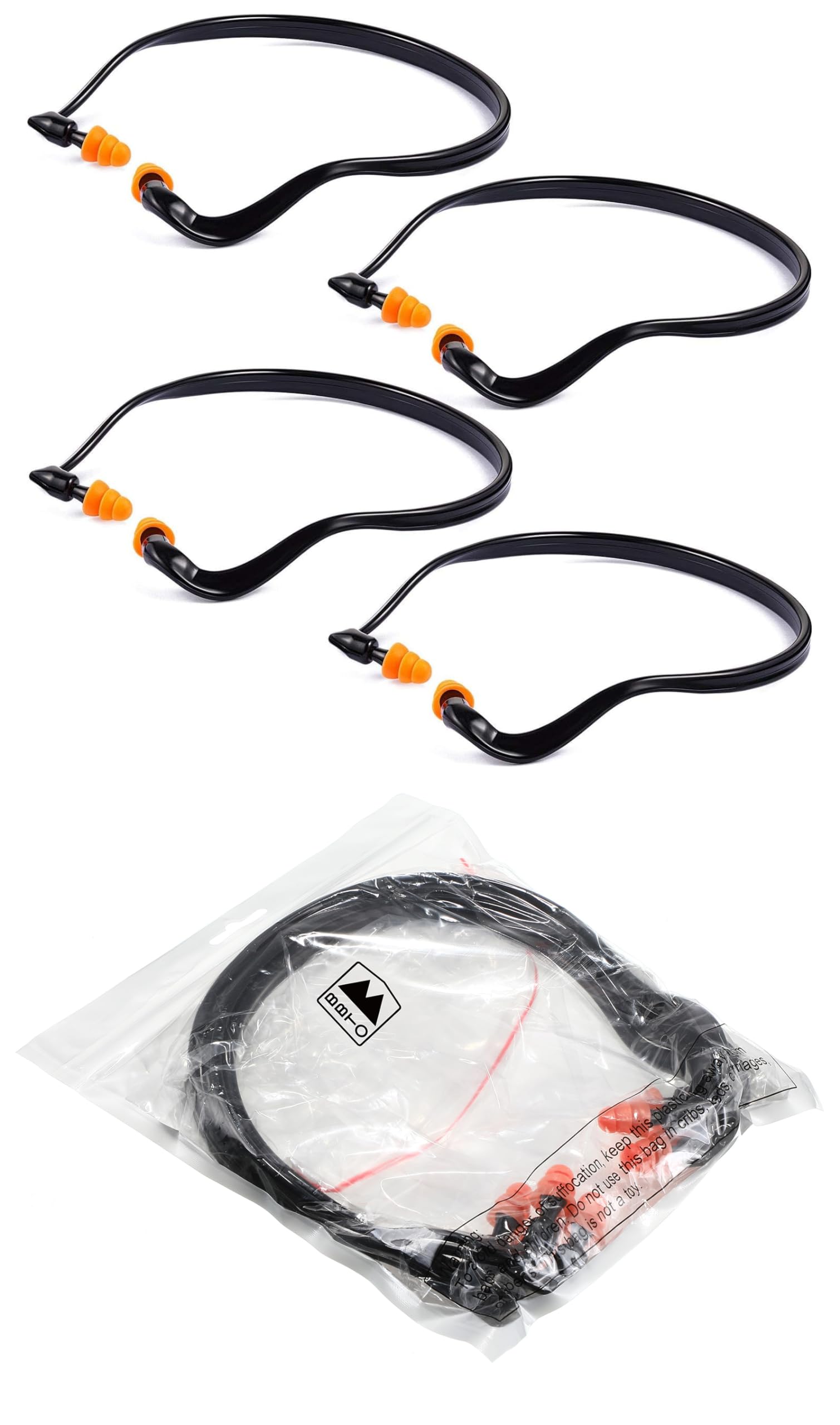 [4 PCS / 16 PCS] Lightweight Silicone Ear Plugs for Noise Reduction