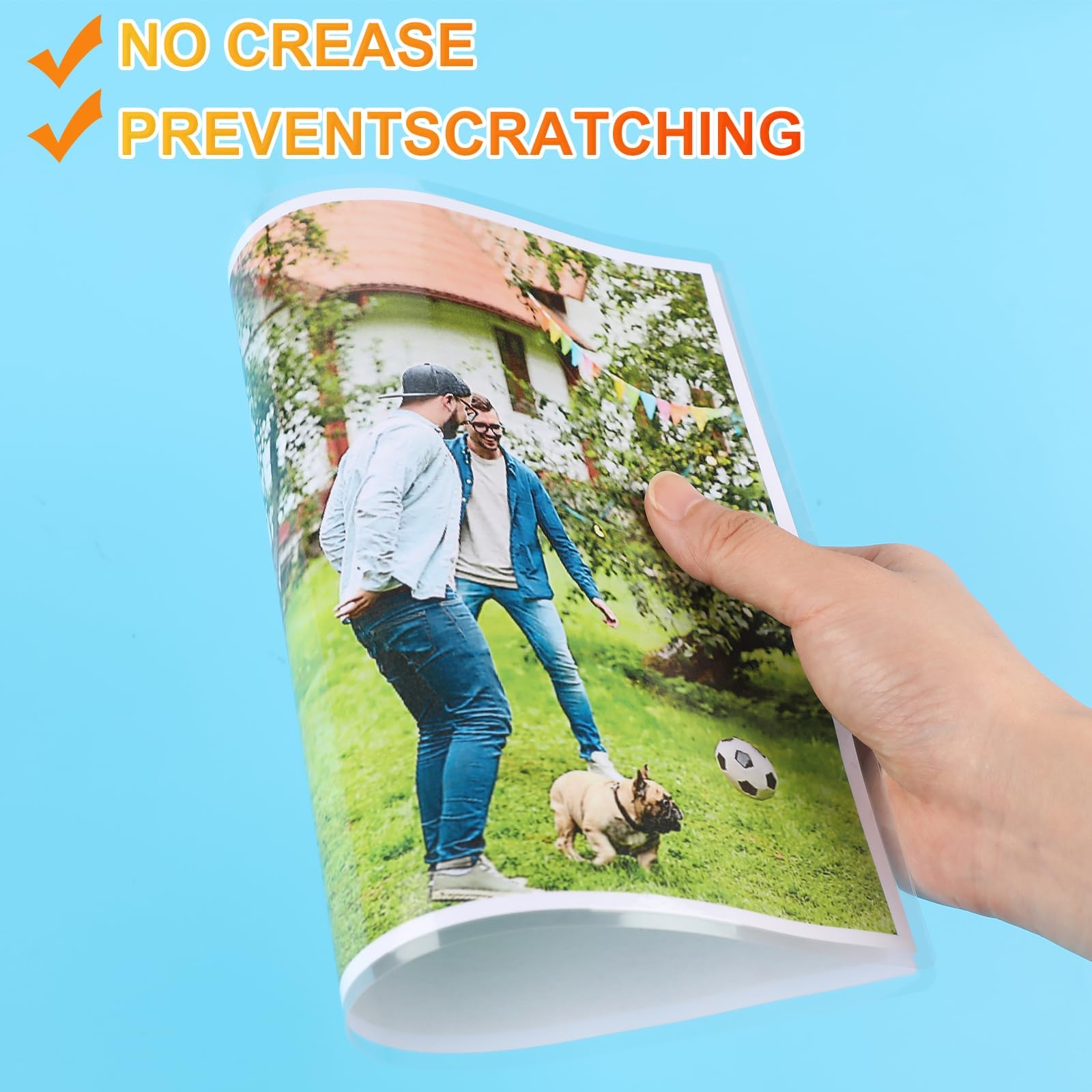 [150/300/500 Pack] Thermal Laminating Pouches, 3 Mil,9 x 11.5 Inches