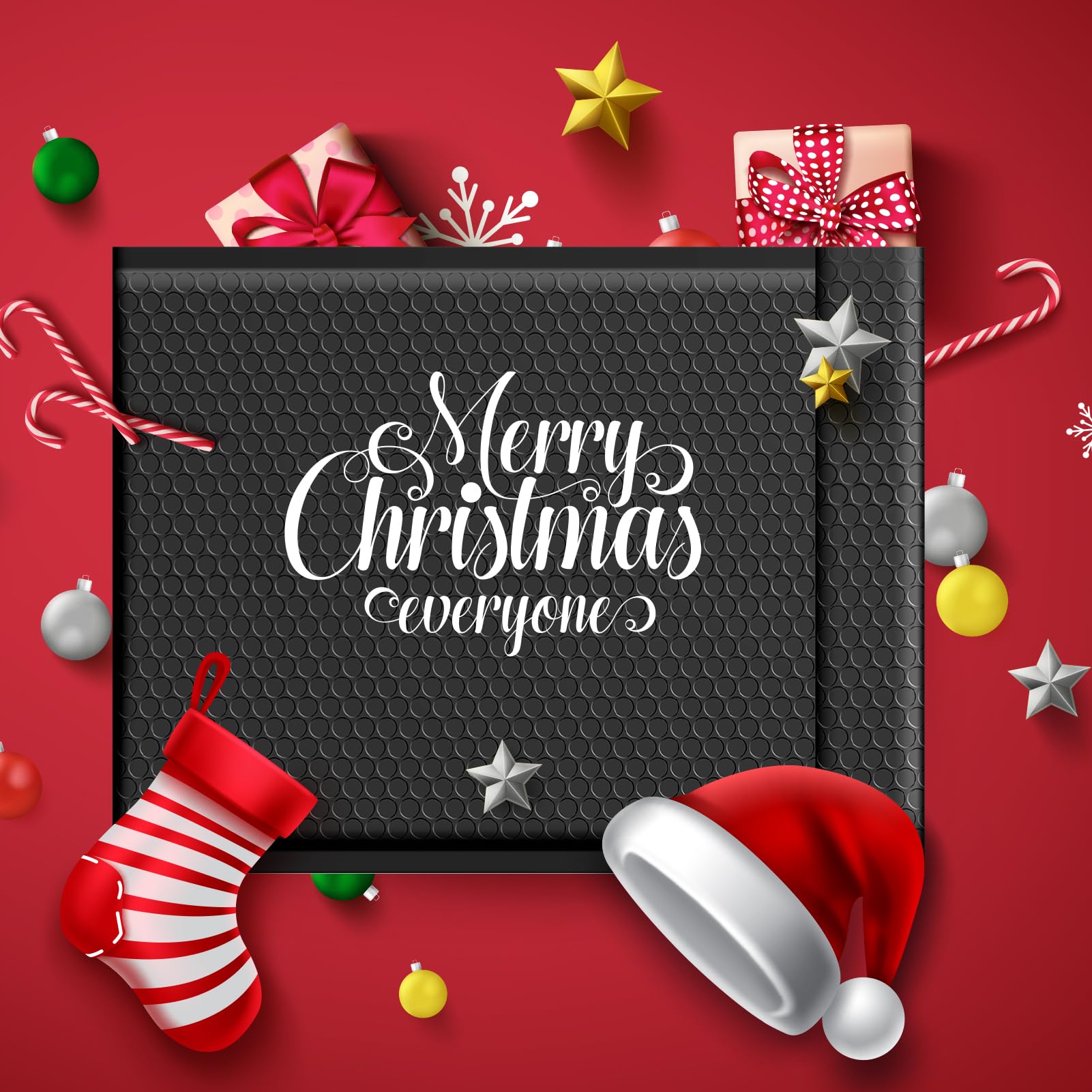 [25 Pack] Metronic Bubble Mailer 10x13" / 12x15"