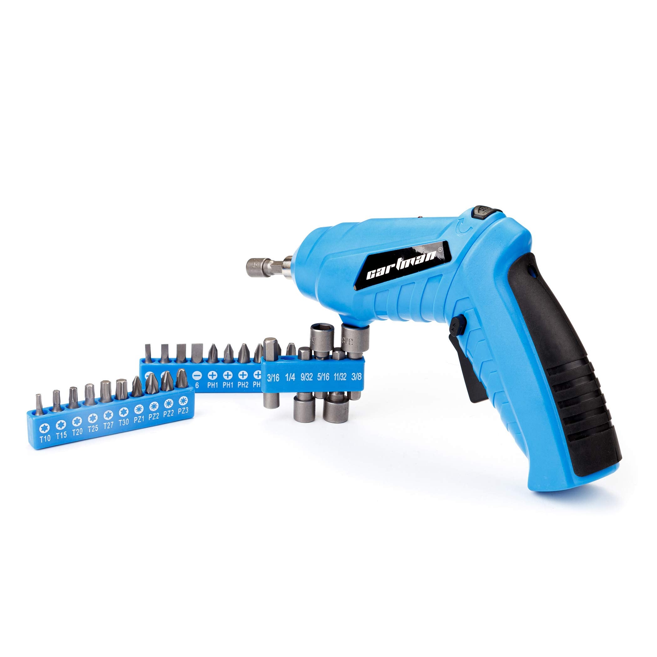 CARTMAN Power Tool Combo Kits with 12V Cordless Drill with a Robot Style Carry Box